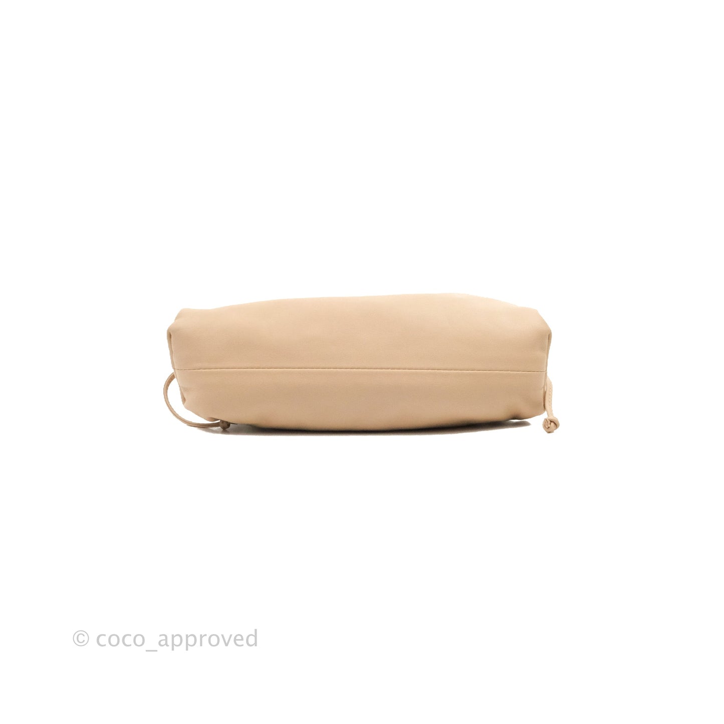 Bottega Veneta Butter Calfskin The Mini Pouch Bordeaux Nude