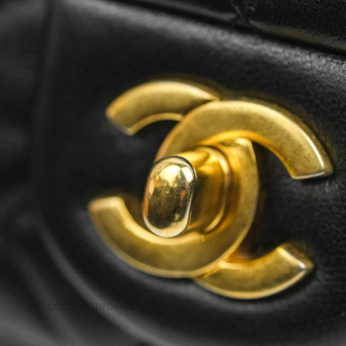 Chanel Quilted Mini Rectangular Pearl Crush Black Lambskin Gold Hardware