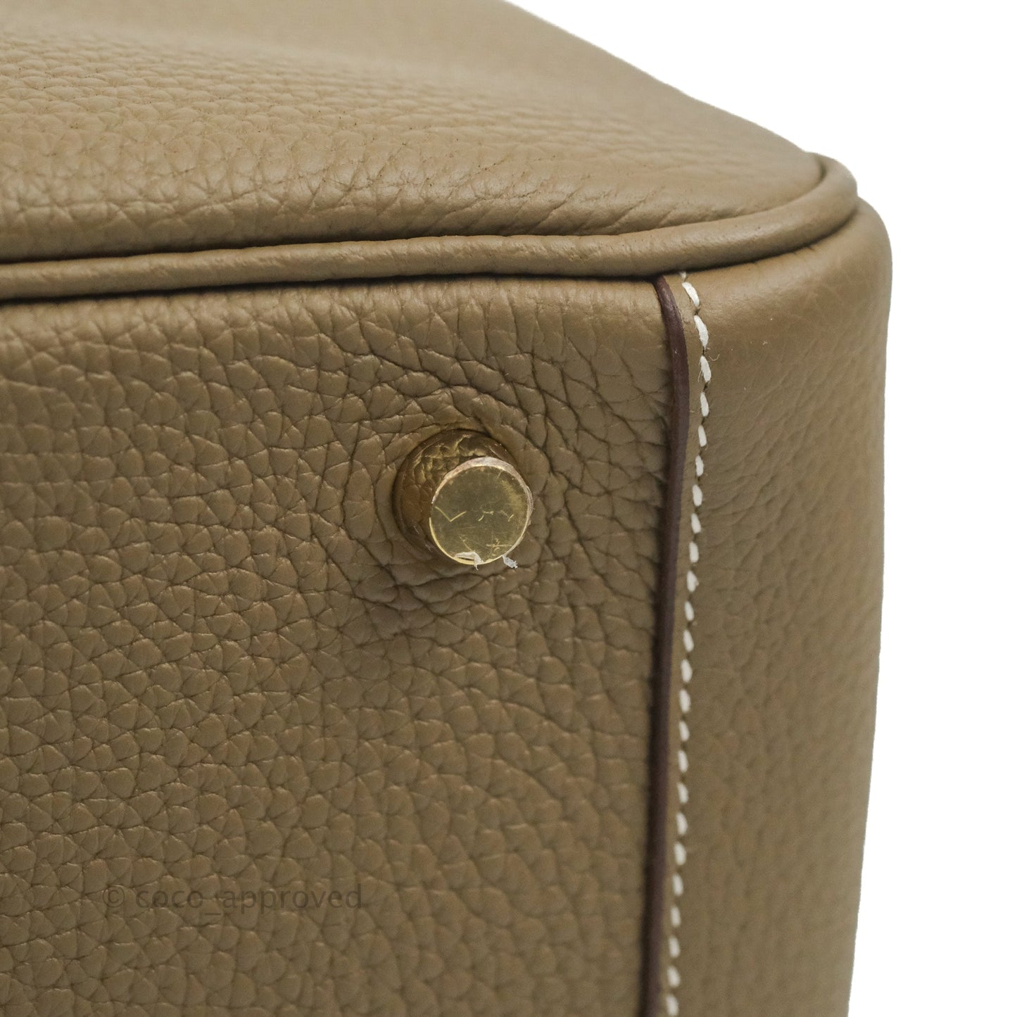 Hermès Lindy 26 Etoupe Gold Hardware