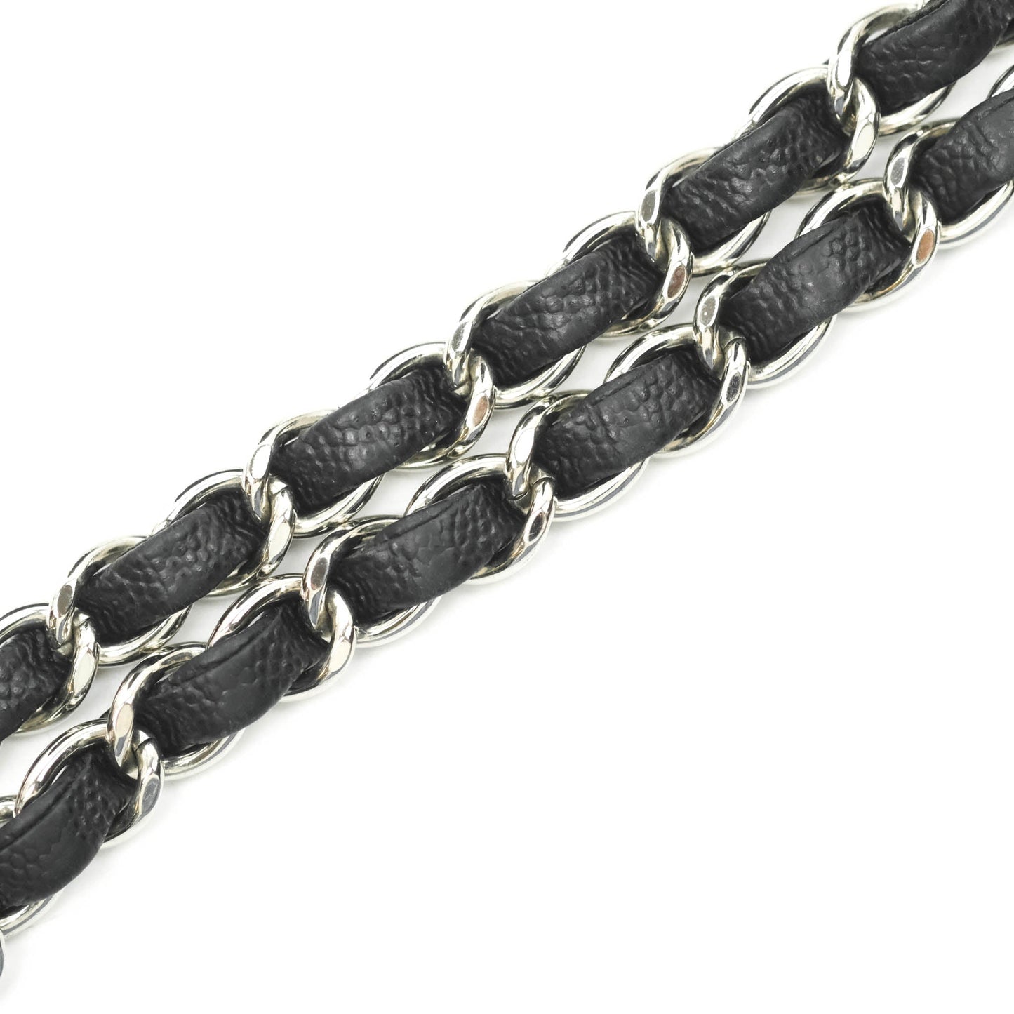 Chanel Classic Mini Rectangular Flap Black Caviar Silver Hardware