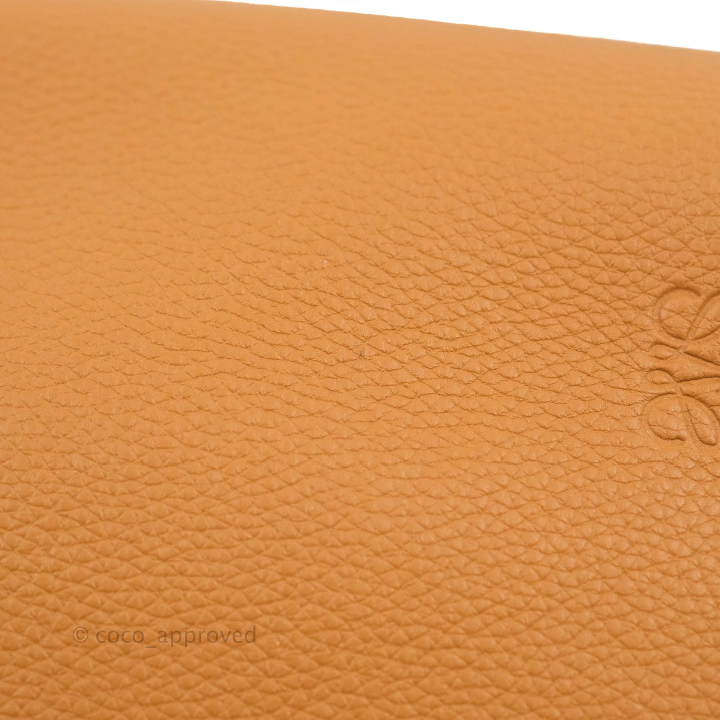 Loewe Small Gate Bag Light Caramel/Pecan Grained Calfskin