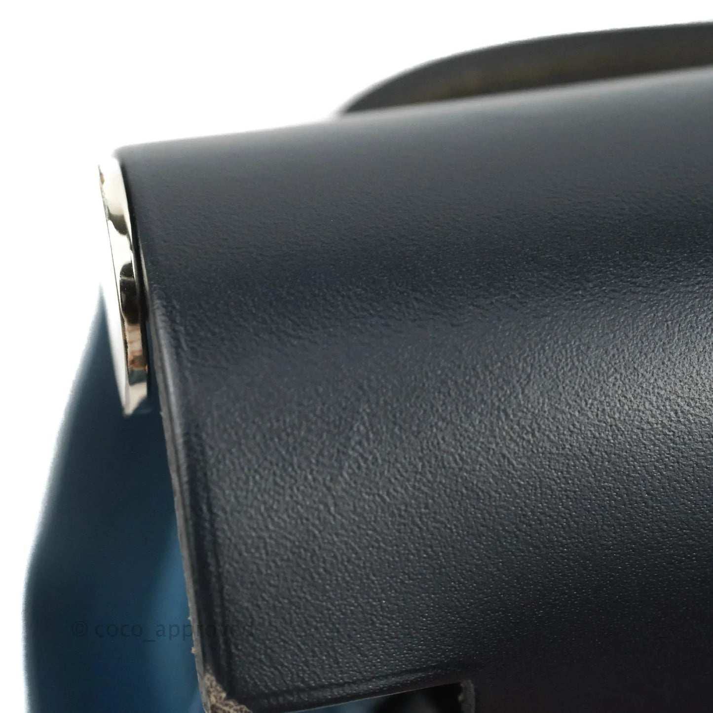 Hermès Herbag Zip 31 Bleu Ocean/Bleu Indigo Canvas Palladium Hardware