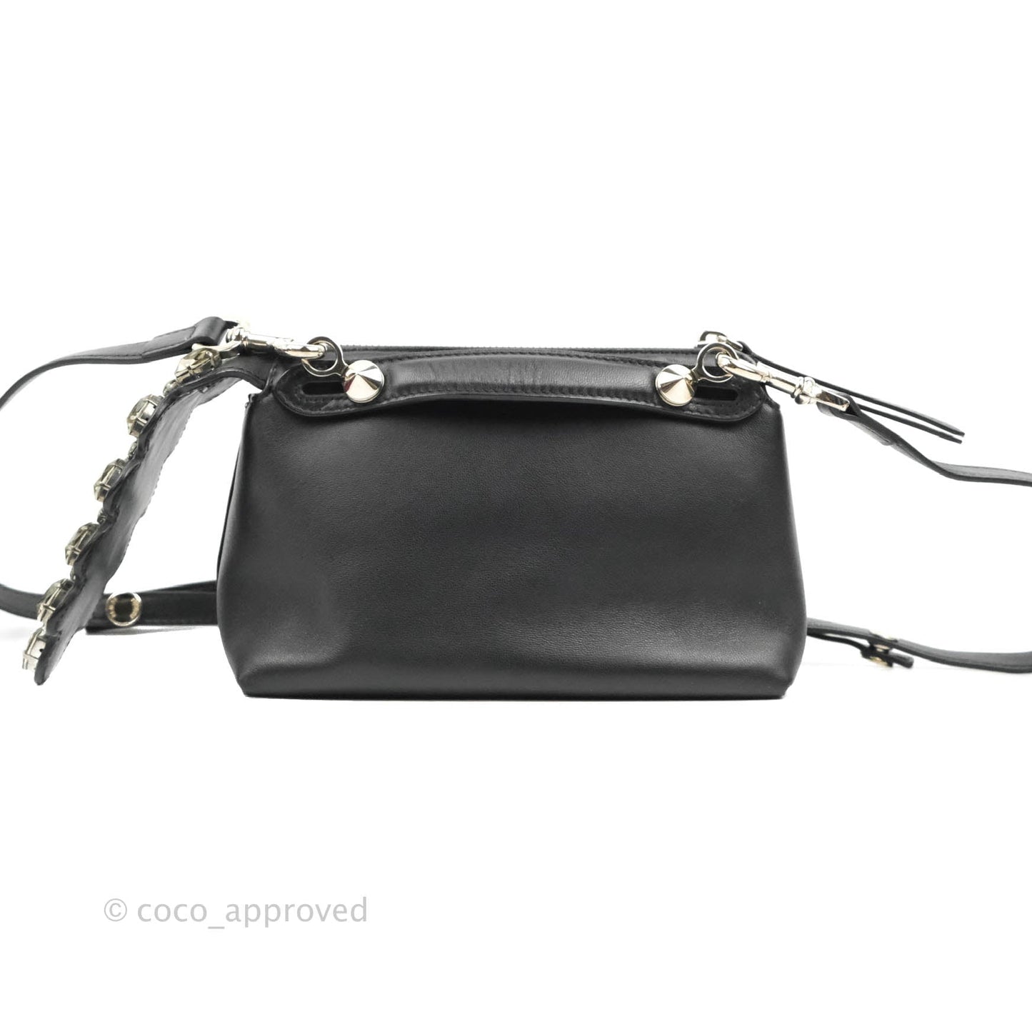 Fendi Mini By The Way Vit. Dolce Bag Black