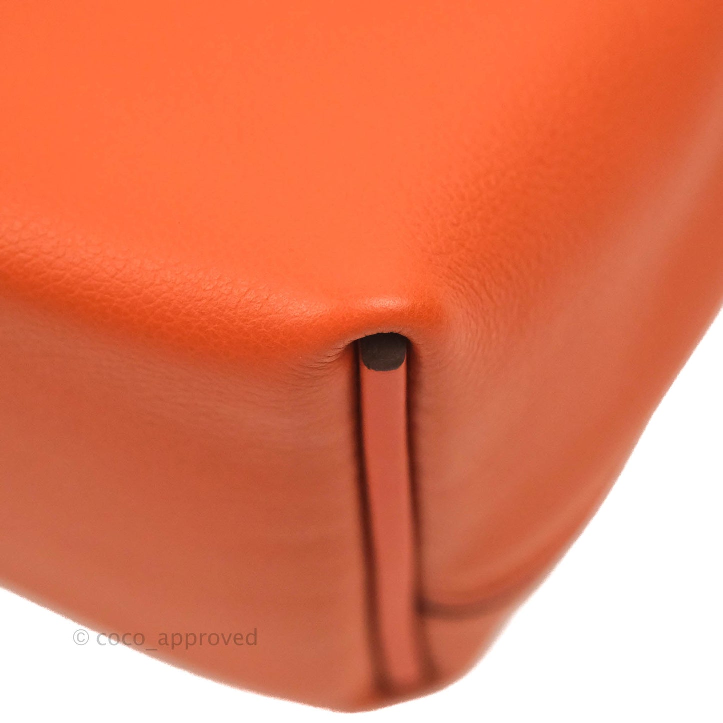 Hermès 24/24 21 Mini Terre Battue Palladium Hardware