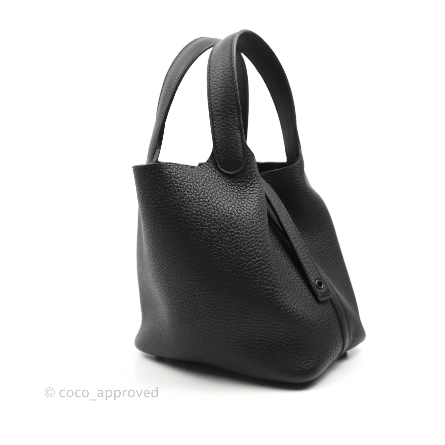 Hermès Picotin Lock 18 So Black Clemence