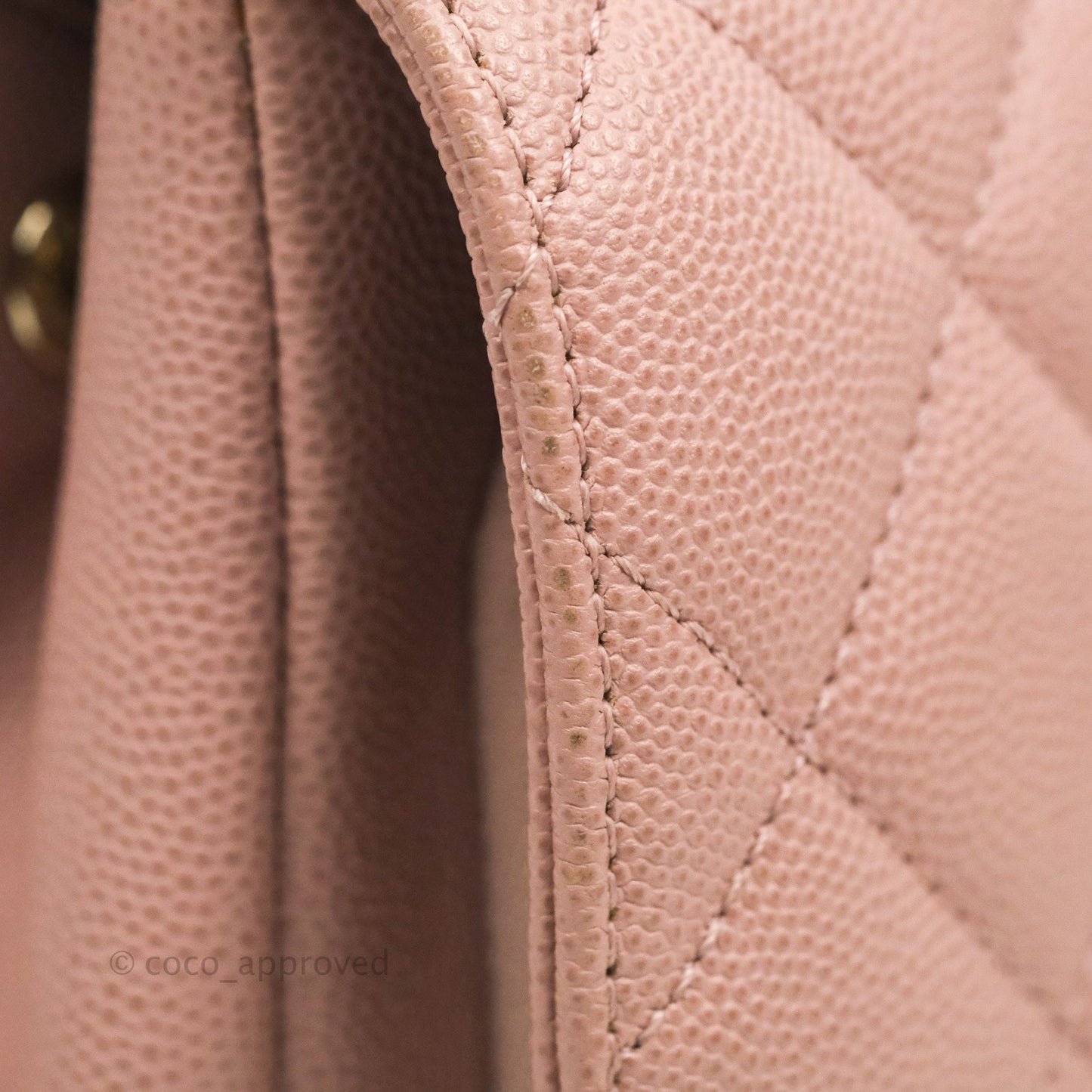 Chanel Quilted Small Business Affinity Flap Pink Caviar Gold Hardware