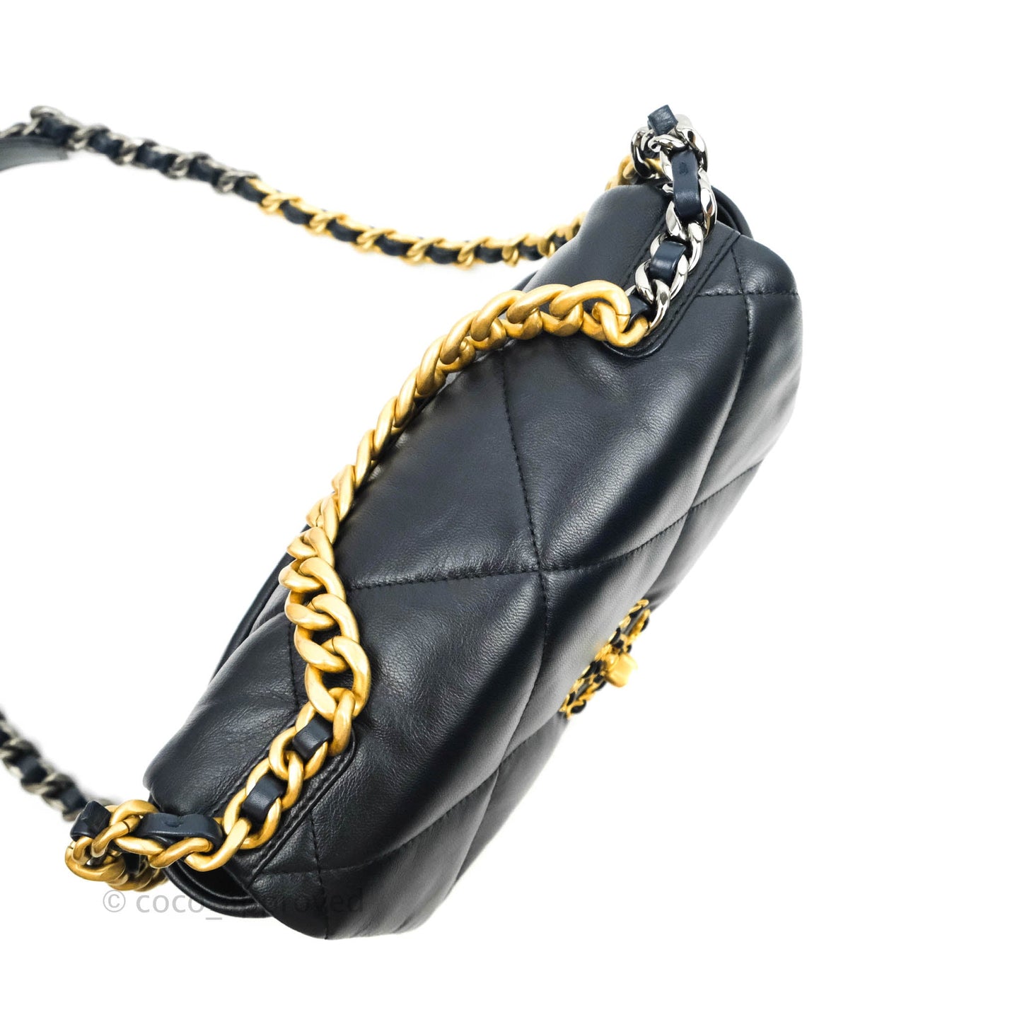 Chanel 19 Small Navy Mixed Hardware