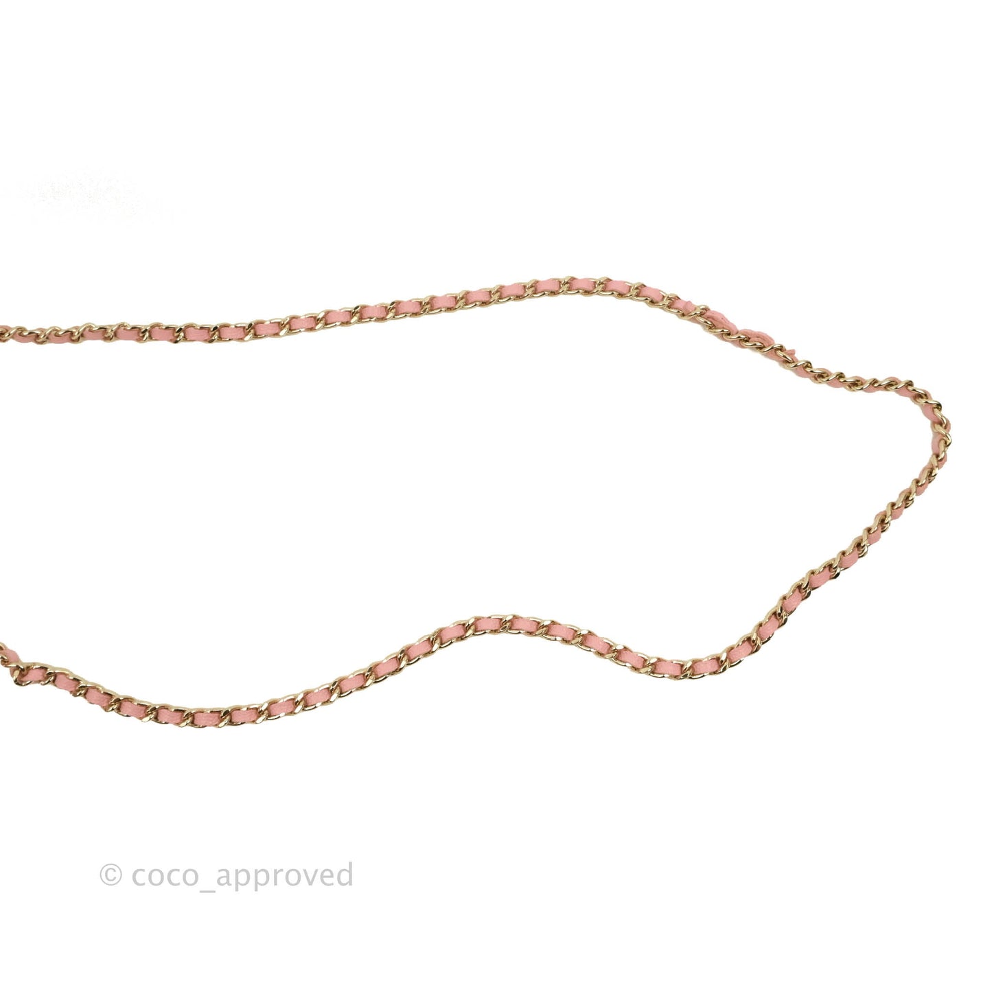 Chanel Classic Vanity with Chain Pink Caviar Gold Hardware