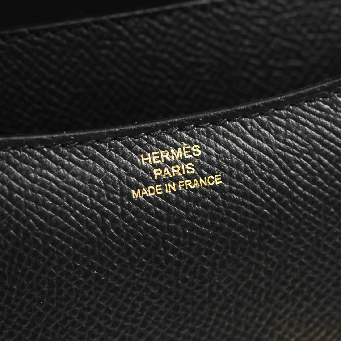 Hermès Constance Mini 18cm Black Epsom Rose Gold Hardware