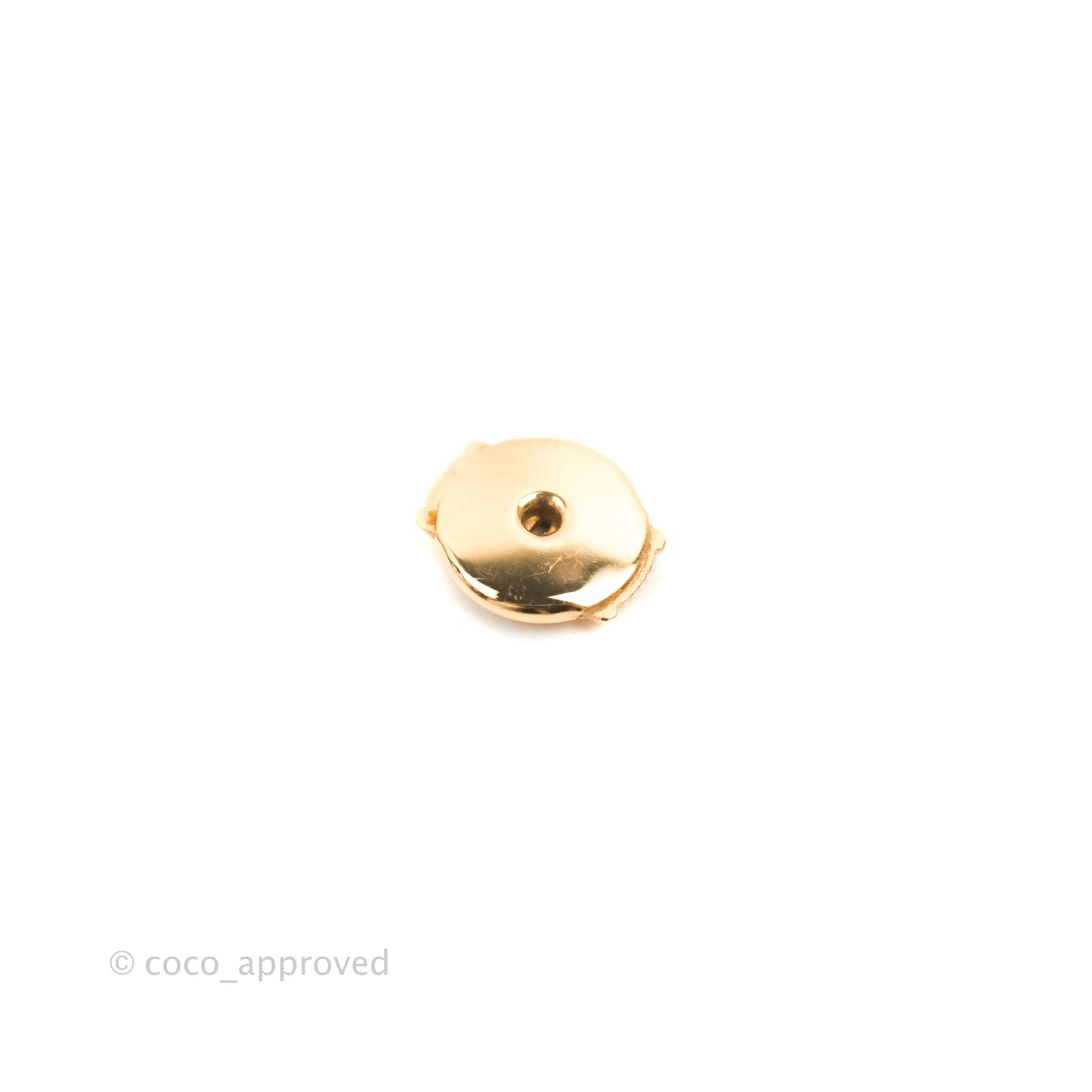 Bvlgaril Bulgari-Bulgari 18K Rose Gold Diamonds Round Earrings