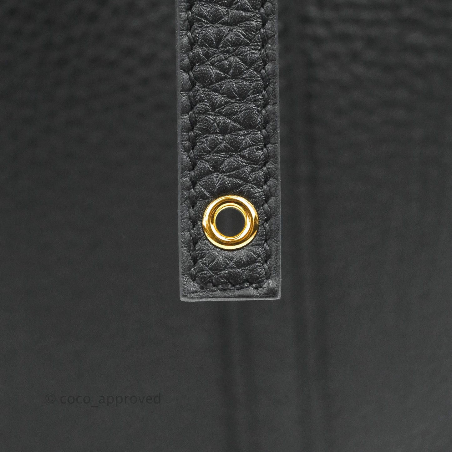 Hermès Picotin Lock 18 Black Clemence Gold Hardware
