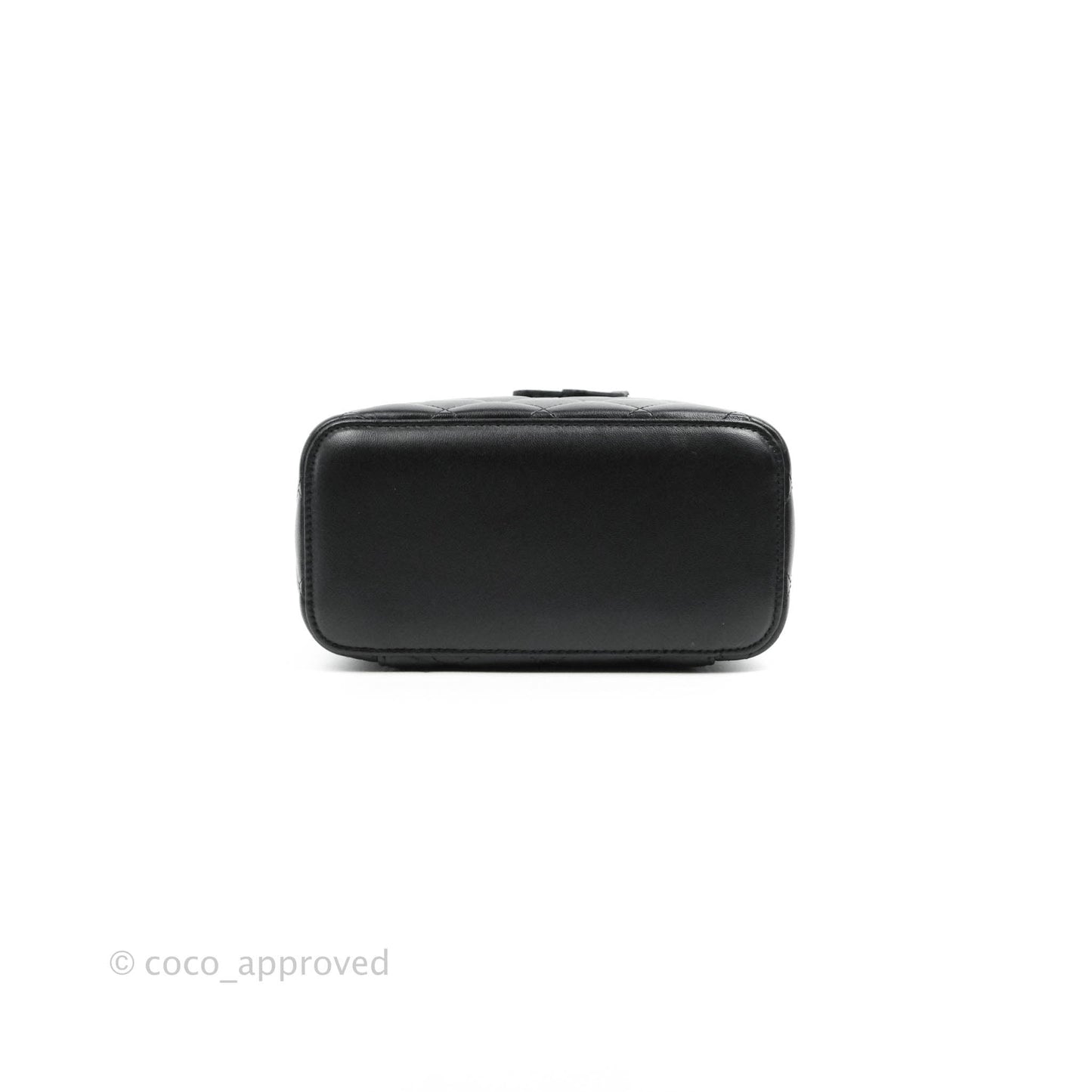 Chanel Vanity with Classic Chain Black Lambskin Gold Hardware