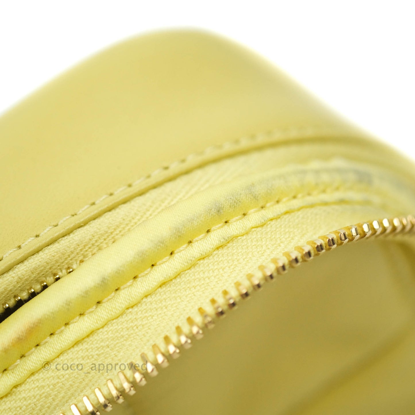 Chanel Quilted Diamond Cut Small Lambskin Yellow Gold Hardware Flap Bag