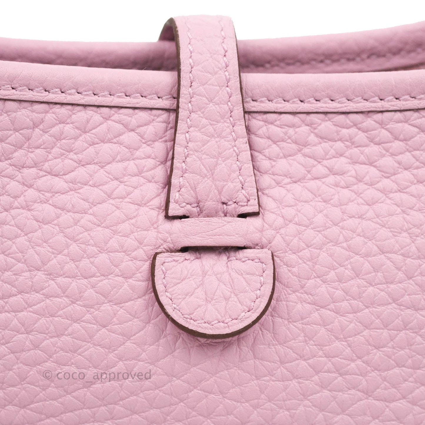 Hermès Mini Evelyne 16 Mauve Sylvestre Amazone