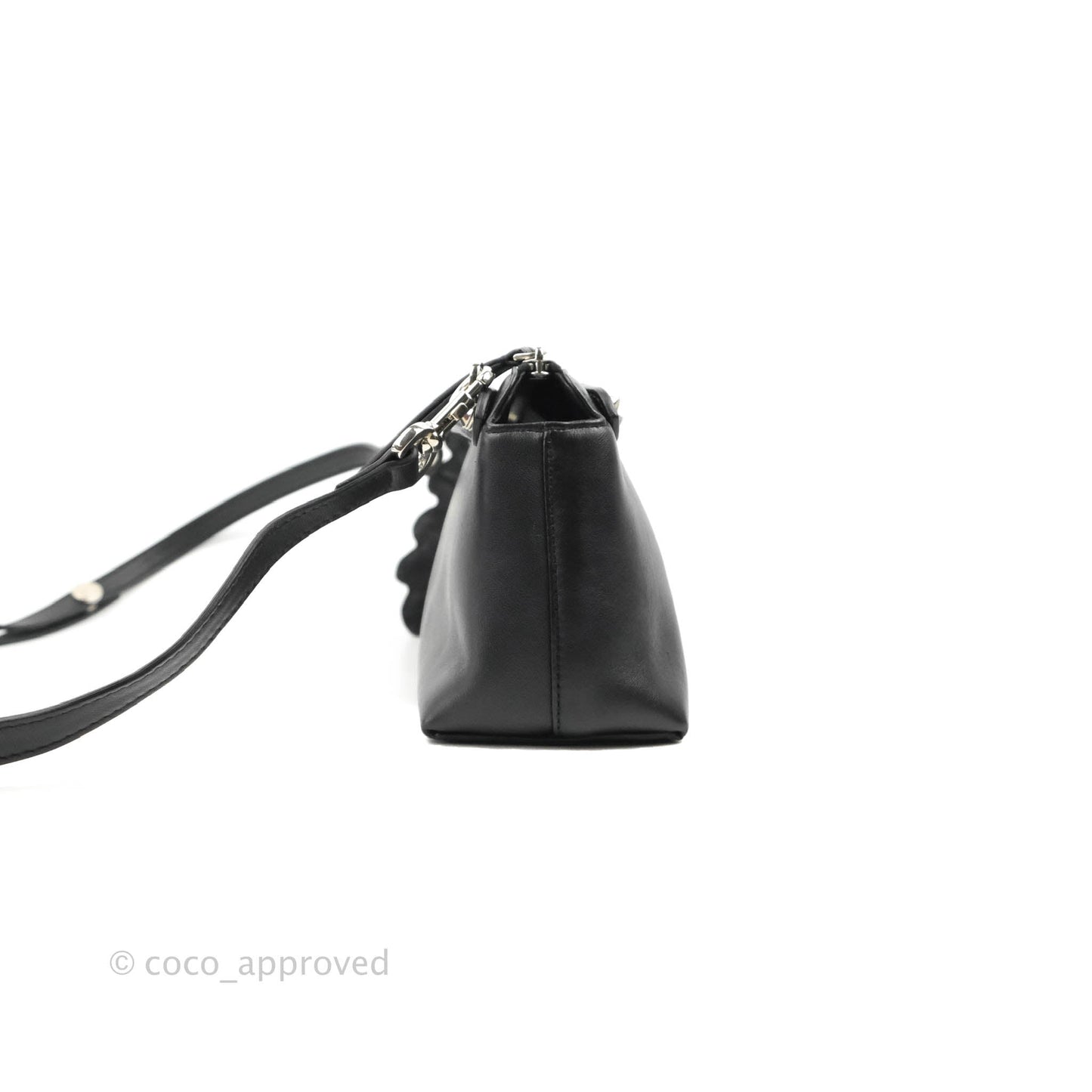 Fendi Mini By The Way Vit. Dolce Bag Black