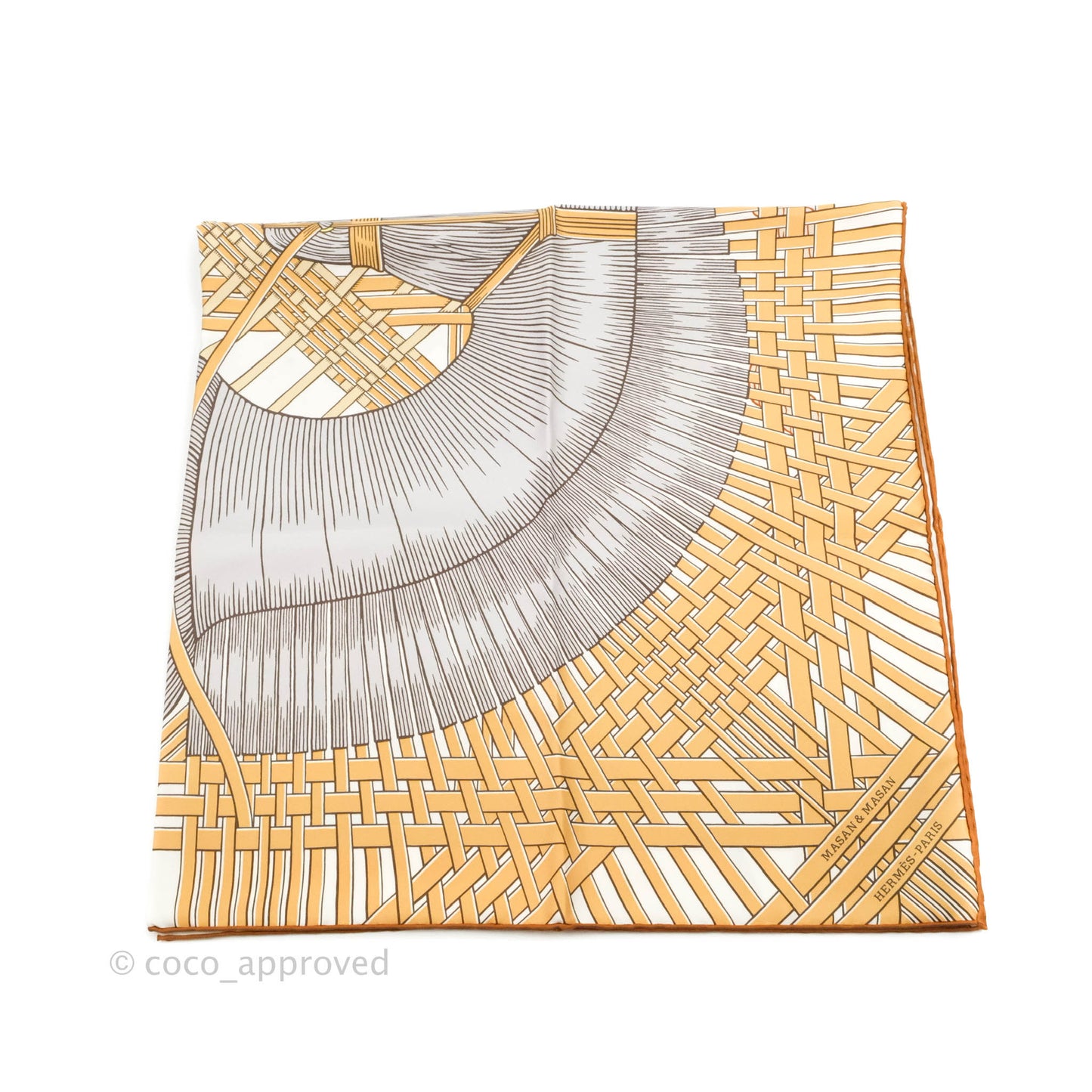 Hermès Masan & Masan Scarf 90