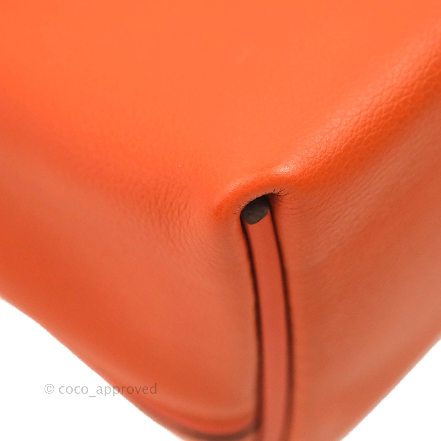 Hermès 24/24 21 Mini Terre Battue Palladium Hardware