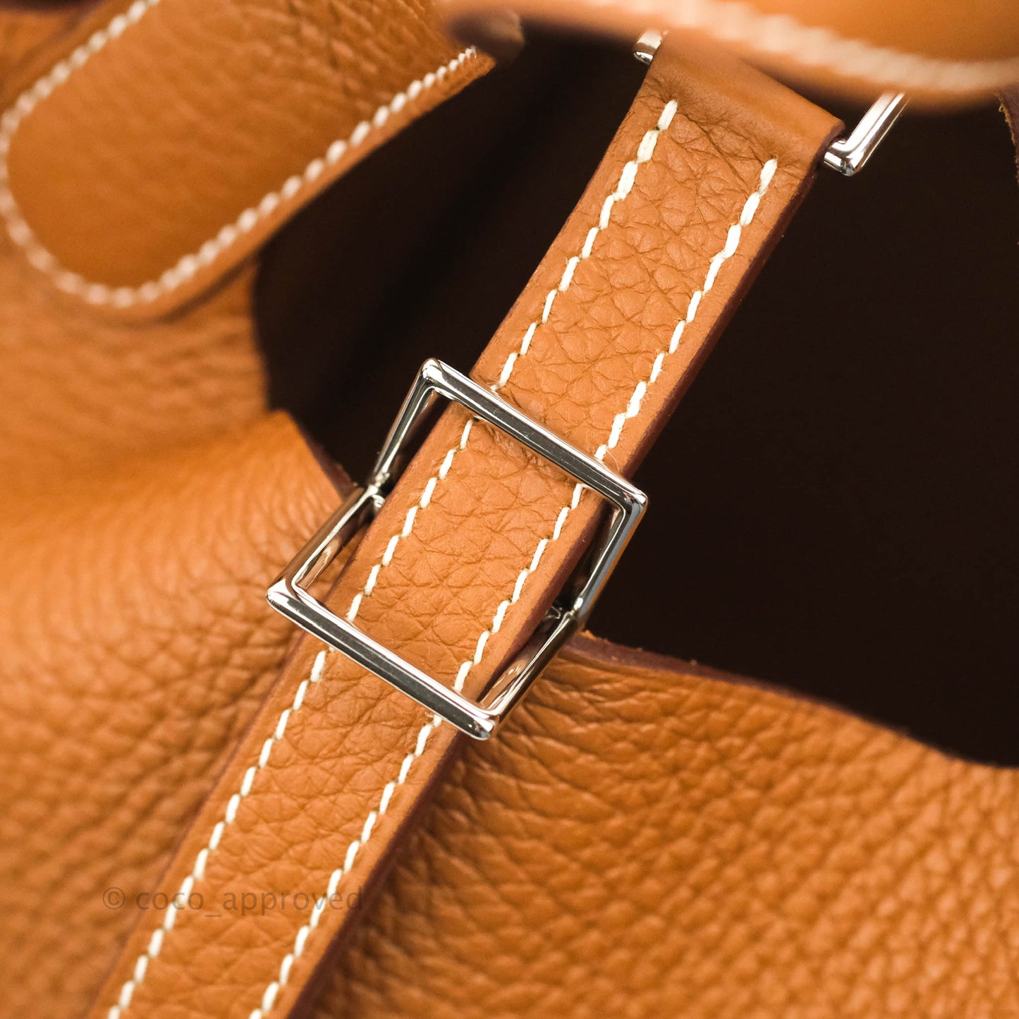 Hermès Picotin Lock 18 PM Gold Clemence Palladium Hardware