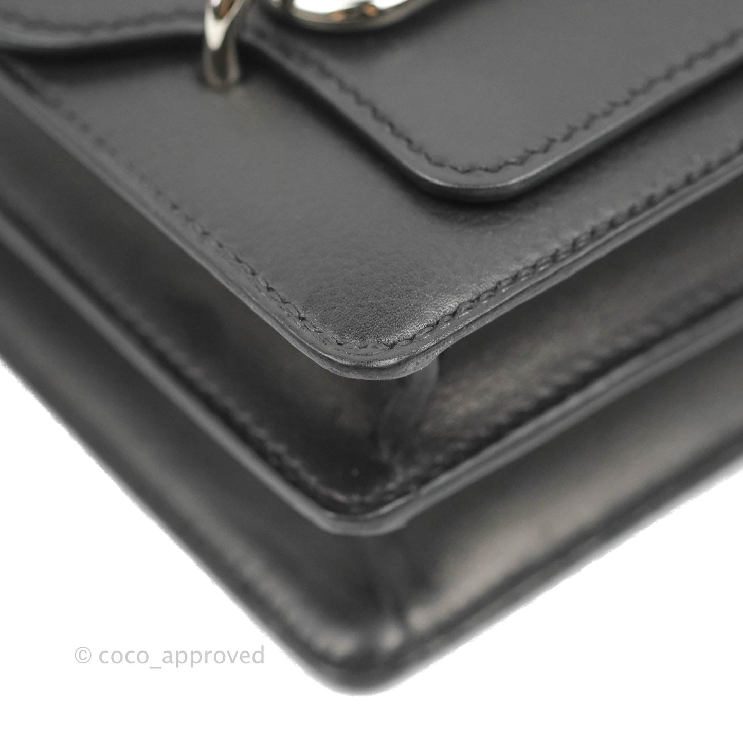 Hermès Roulis Mini 18 Black Swift Palladium Hardware