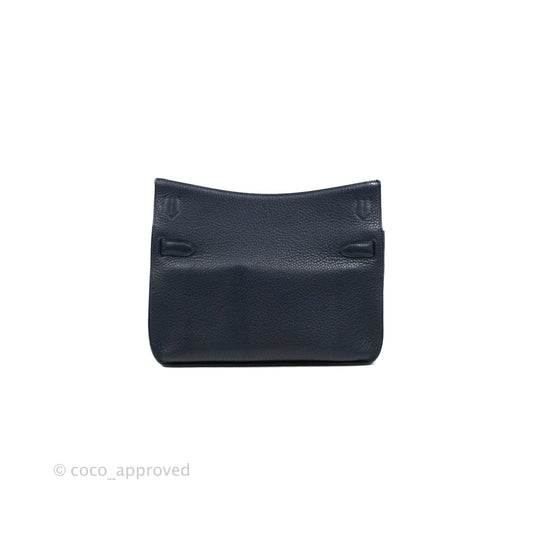Hermes Jypsiere 28 Togo Midnight Blue Palladium Hardware