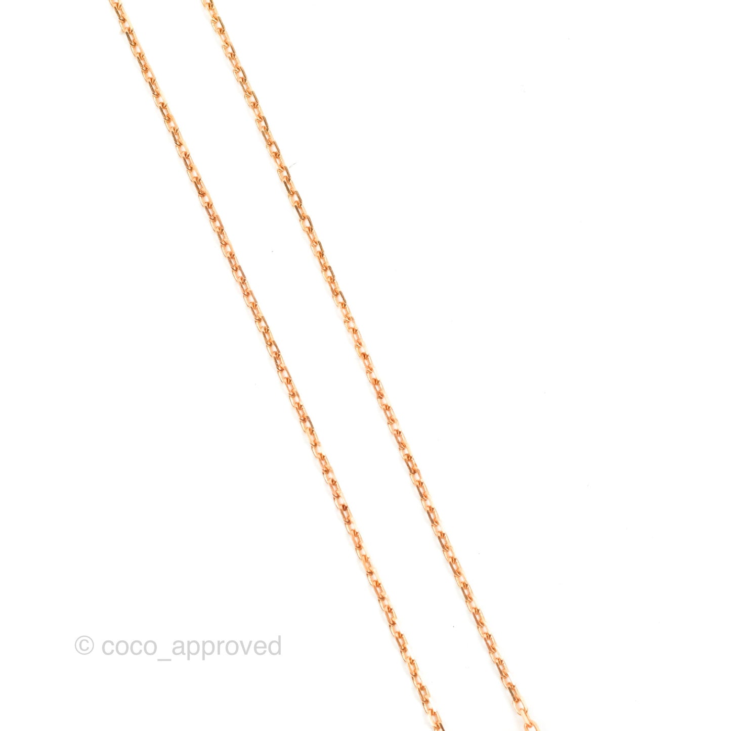 Hermès Mini Pop H Rose Dragee Pendant Necklace Rose Gold Hardware