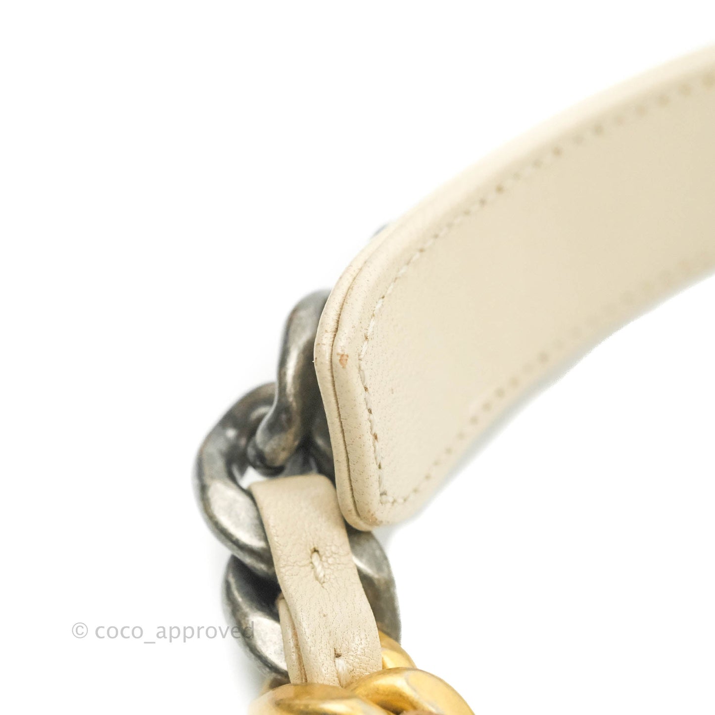 Chanel 19 Medium Beige Mixed Hardware