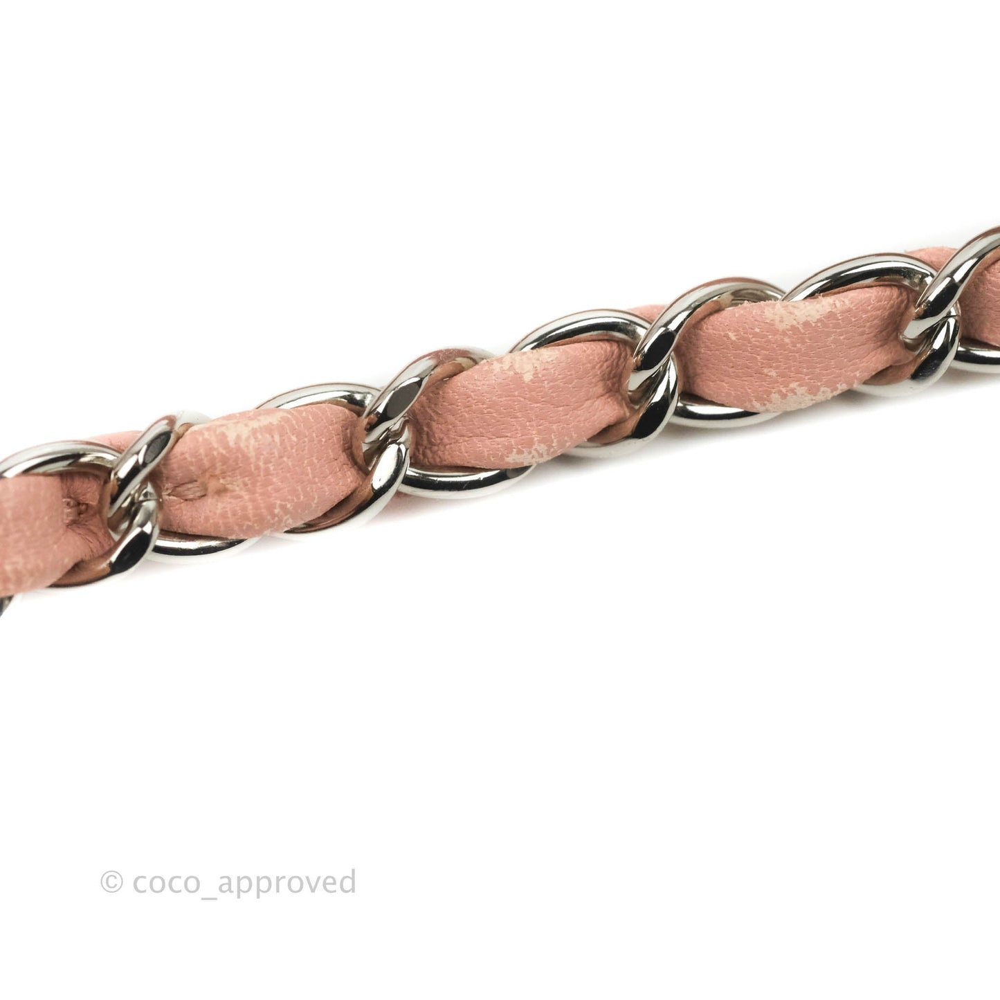 Chanel Small CC Box Flap Bag Pink Calfskin Silver Hardware