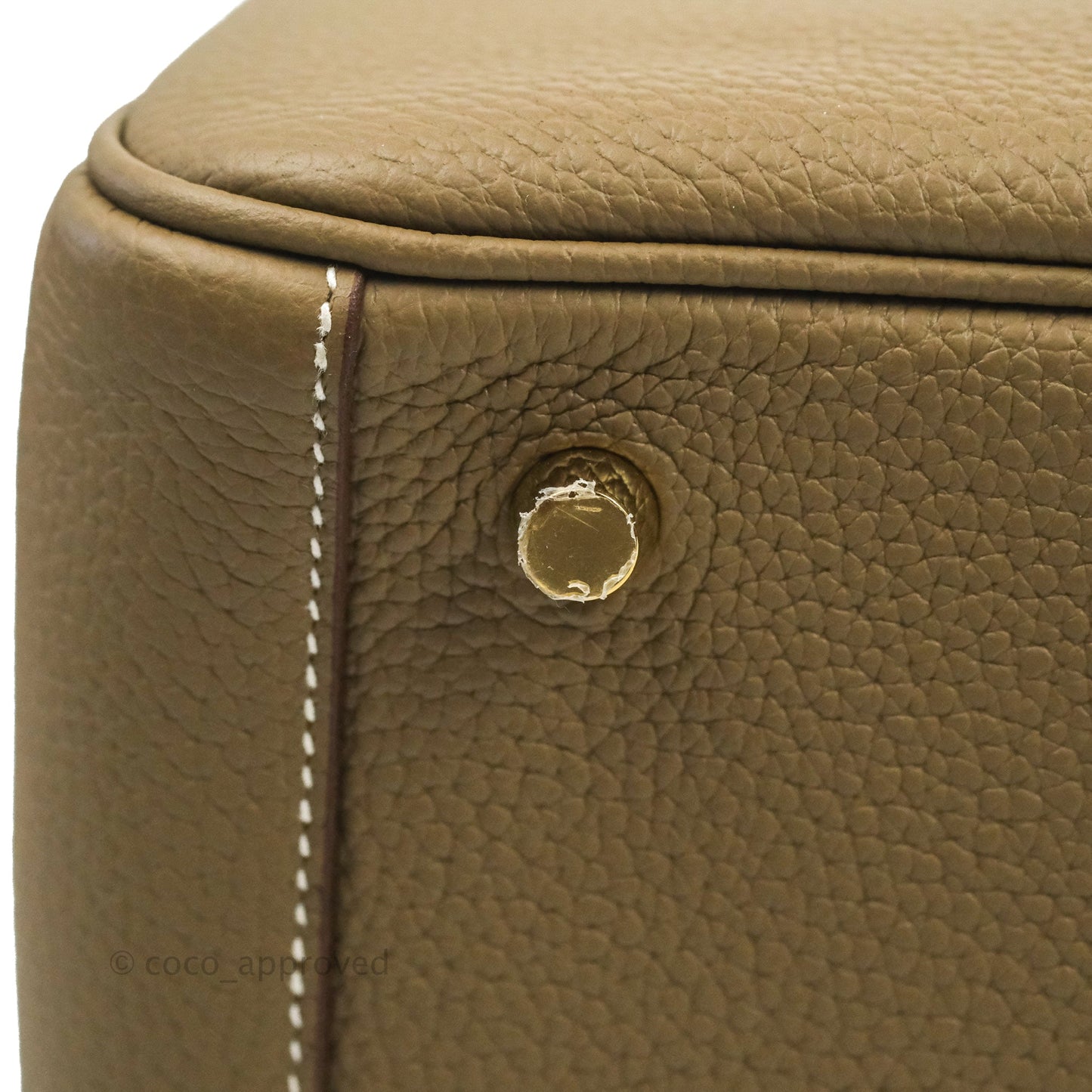 Hermès Lindy 26 Etoupe Gold Hardware