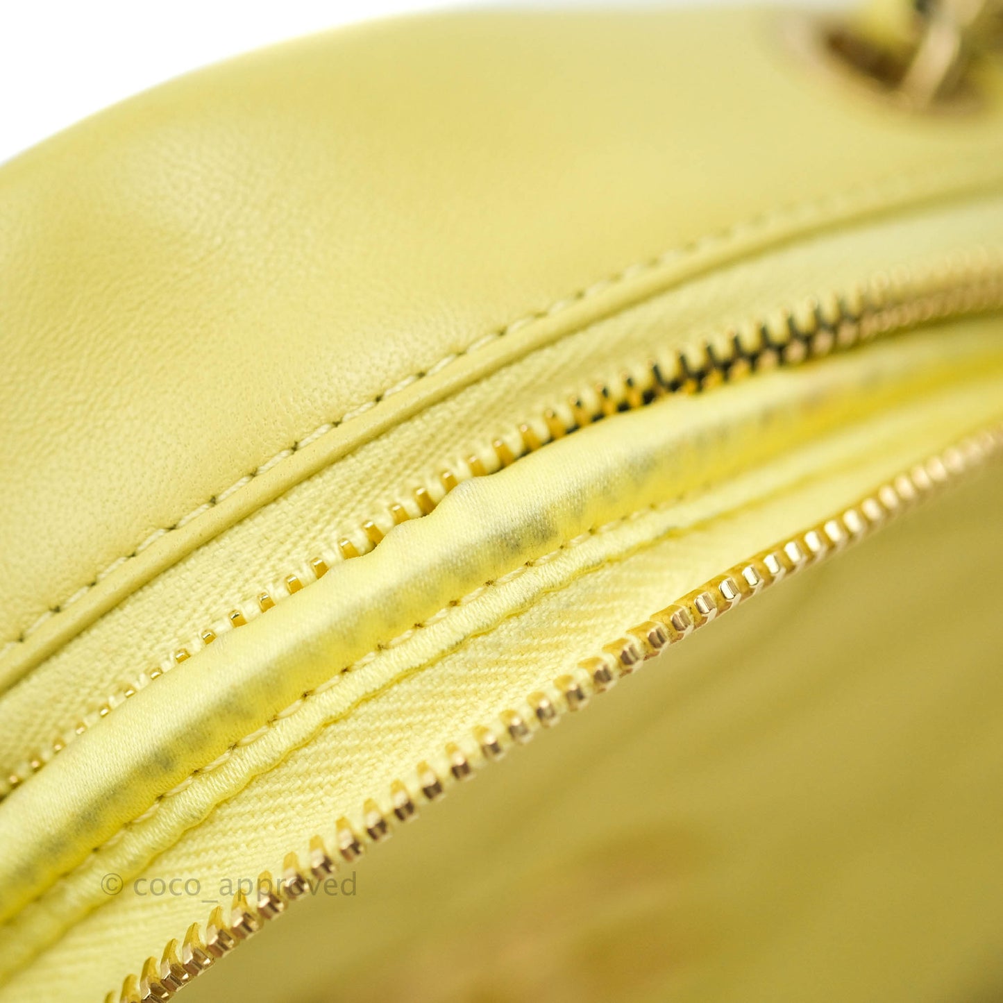 Chanel Quilted Diamond Cut Small Lambskin Yellow Gold Hardware Flap Bag