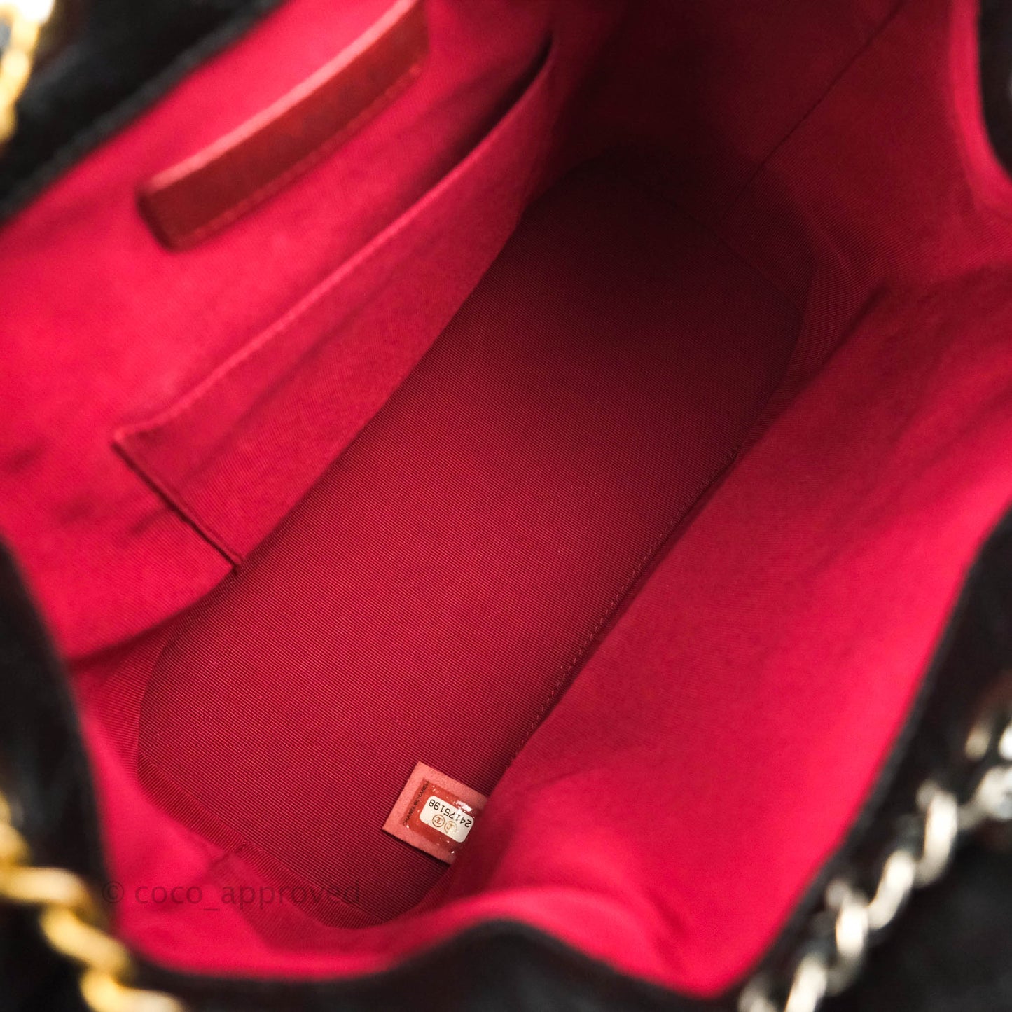 Chanel Small Gabrielle Backpack Black Aged Calfskin