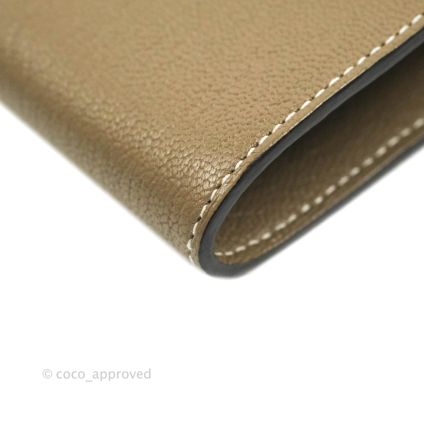 Hermès Kelly To Go Wallet Etoupe Chevre Mysore Palladium Hardware