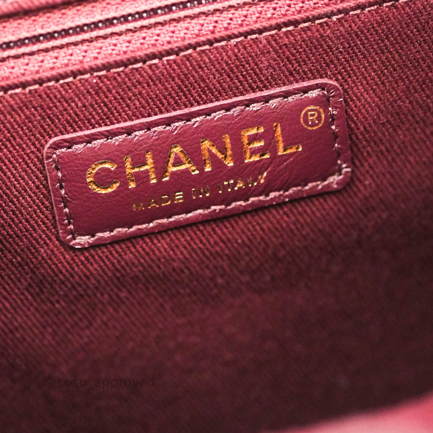 Chanel Quilted Business Affinity Backpack Black Caviar Gold Hardware