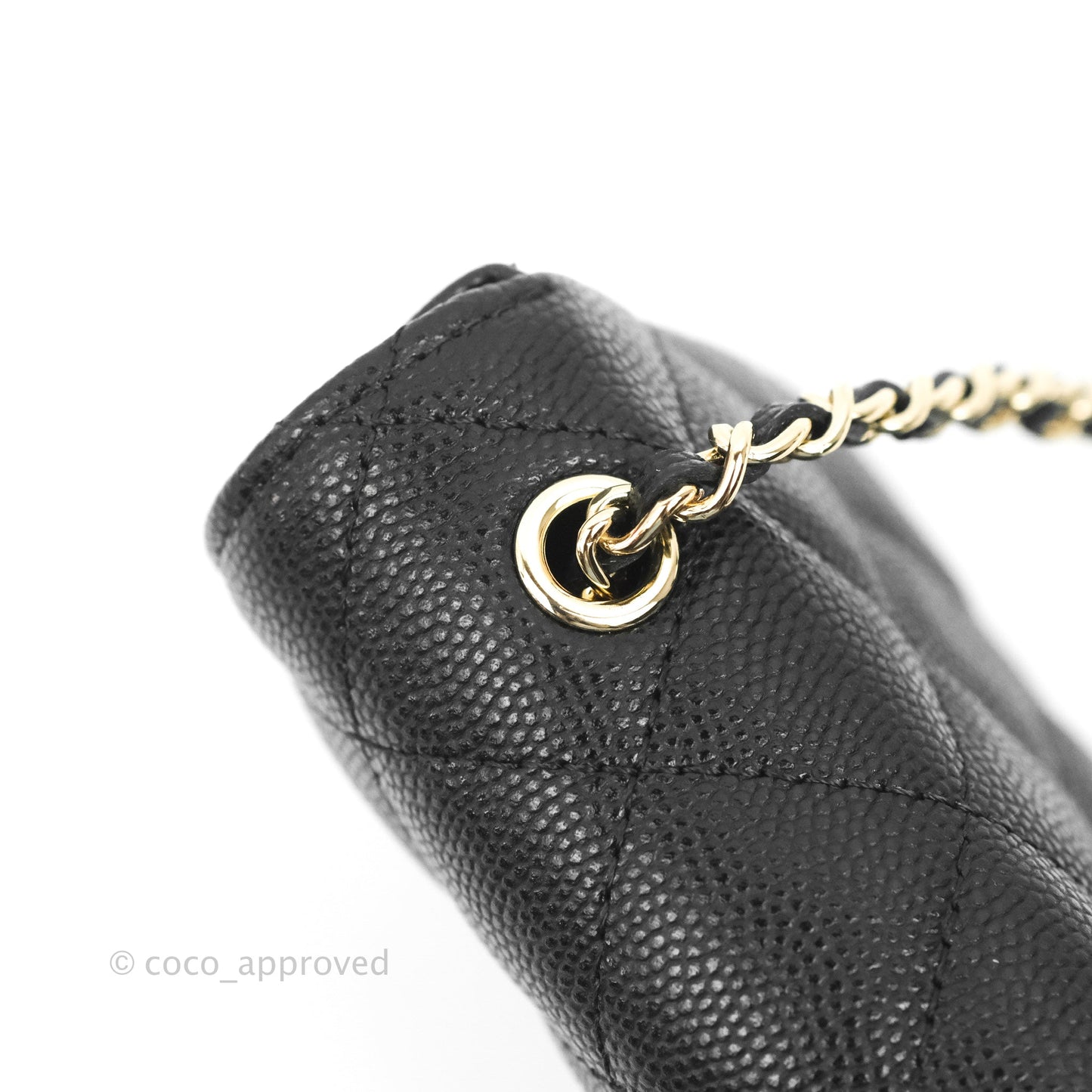 Chanel Classic Belt Bag Black Caviar Gold Hardware