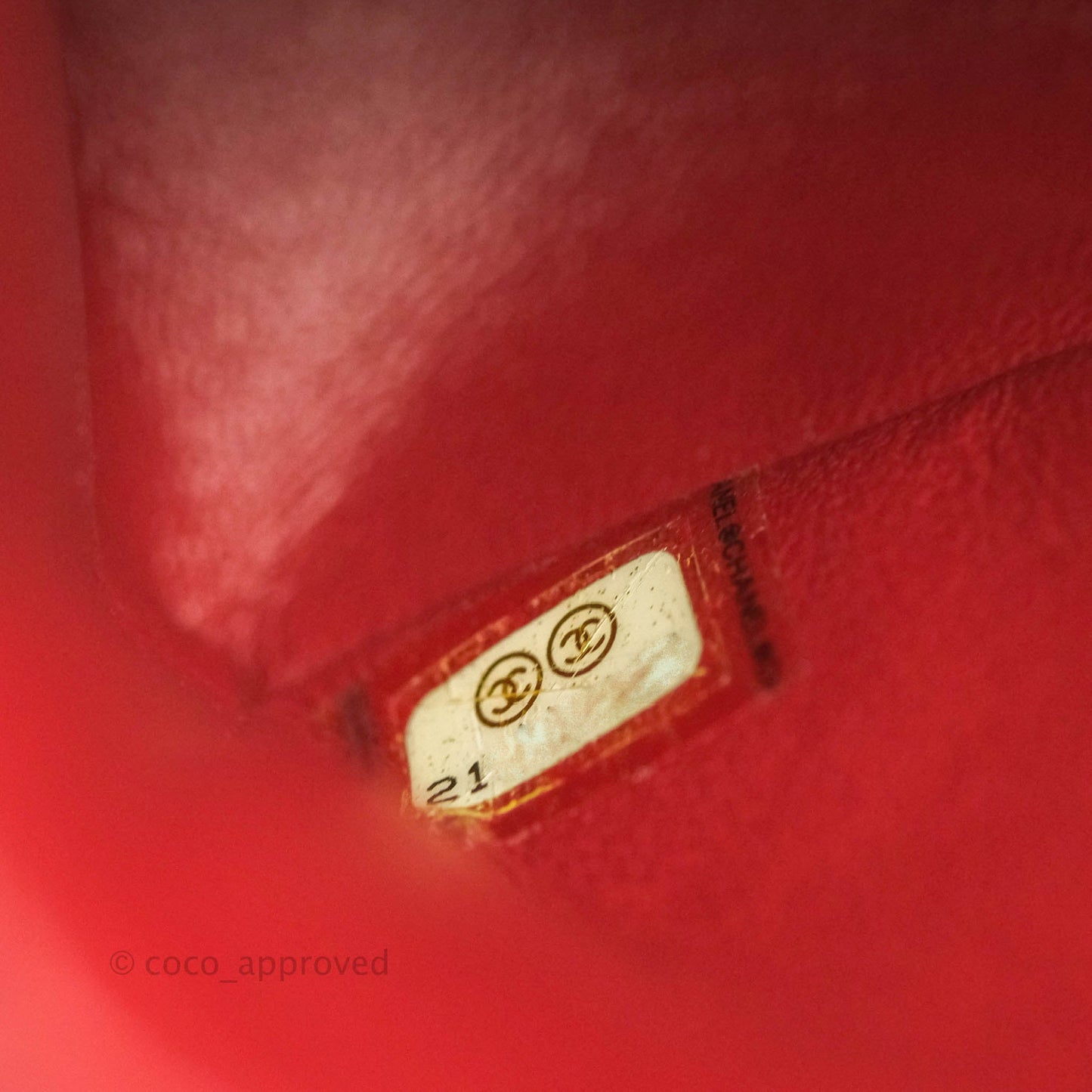Chanel Mini Reissue 224 Wool Checked Aged Gold Hardware