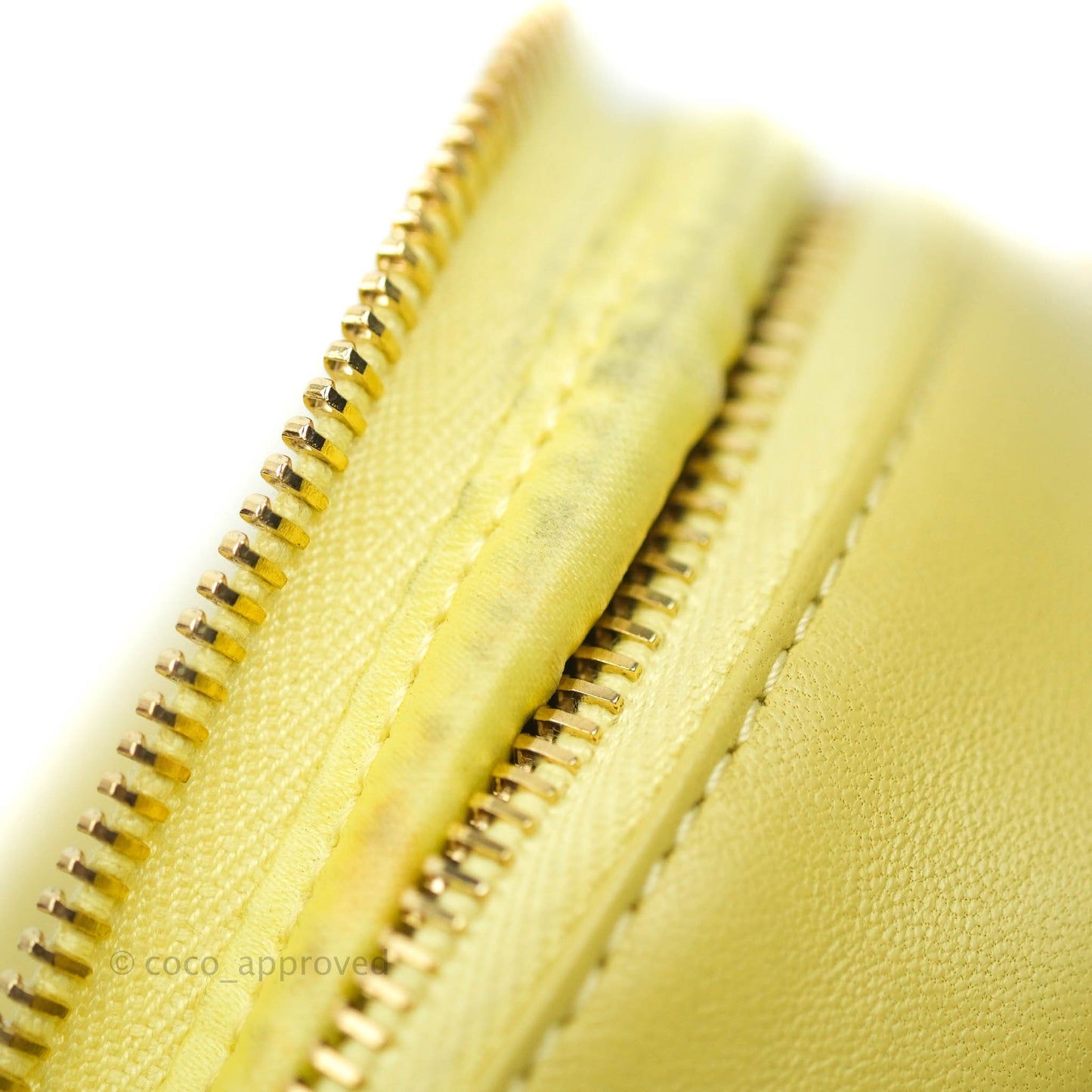 Chanel Quilted Diamond Cut Small Lambskin Yellow Gold Hardware Flap Bag
