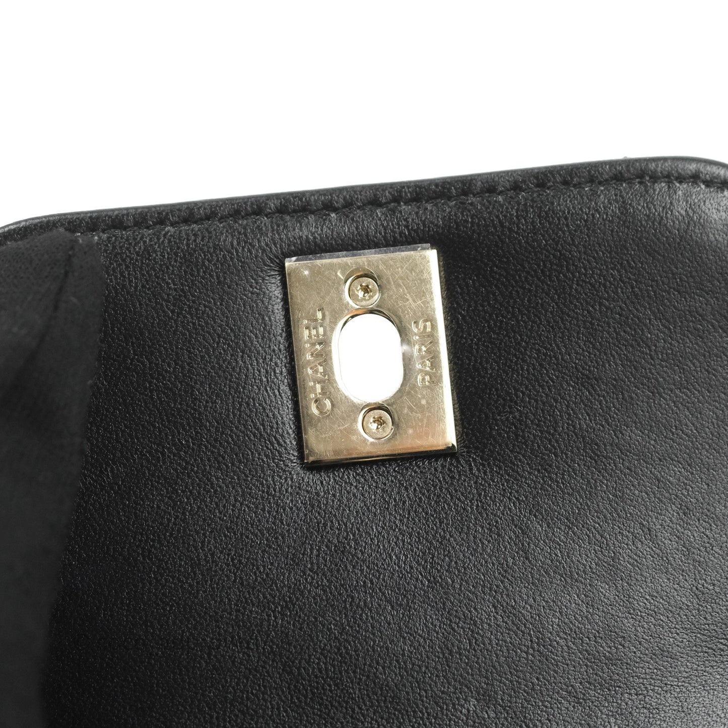 Chanel Mini Quilted Trendy CC Clutch With Chain Black Lambskin Gold Hardware