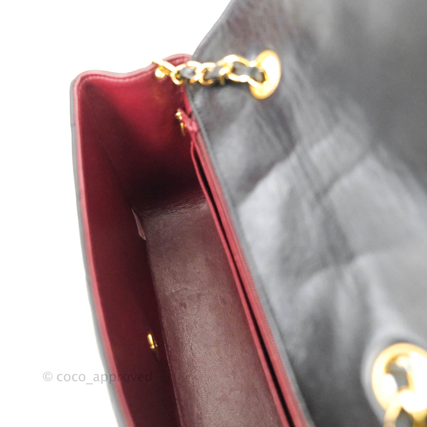 Chanel Black Quilted Lambskin Small Vintage Classic Diana Flap Bag