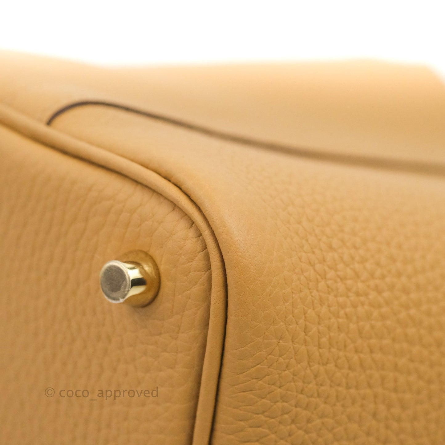 Hermès Picotin Lock 18 Clemence Biscuit 48 Gold Hardware