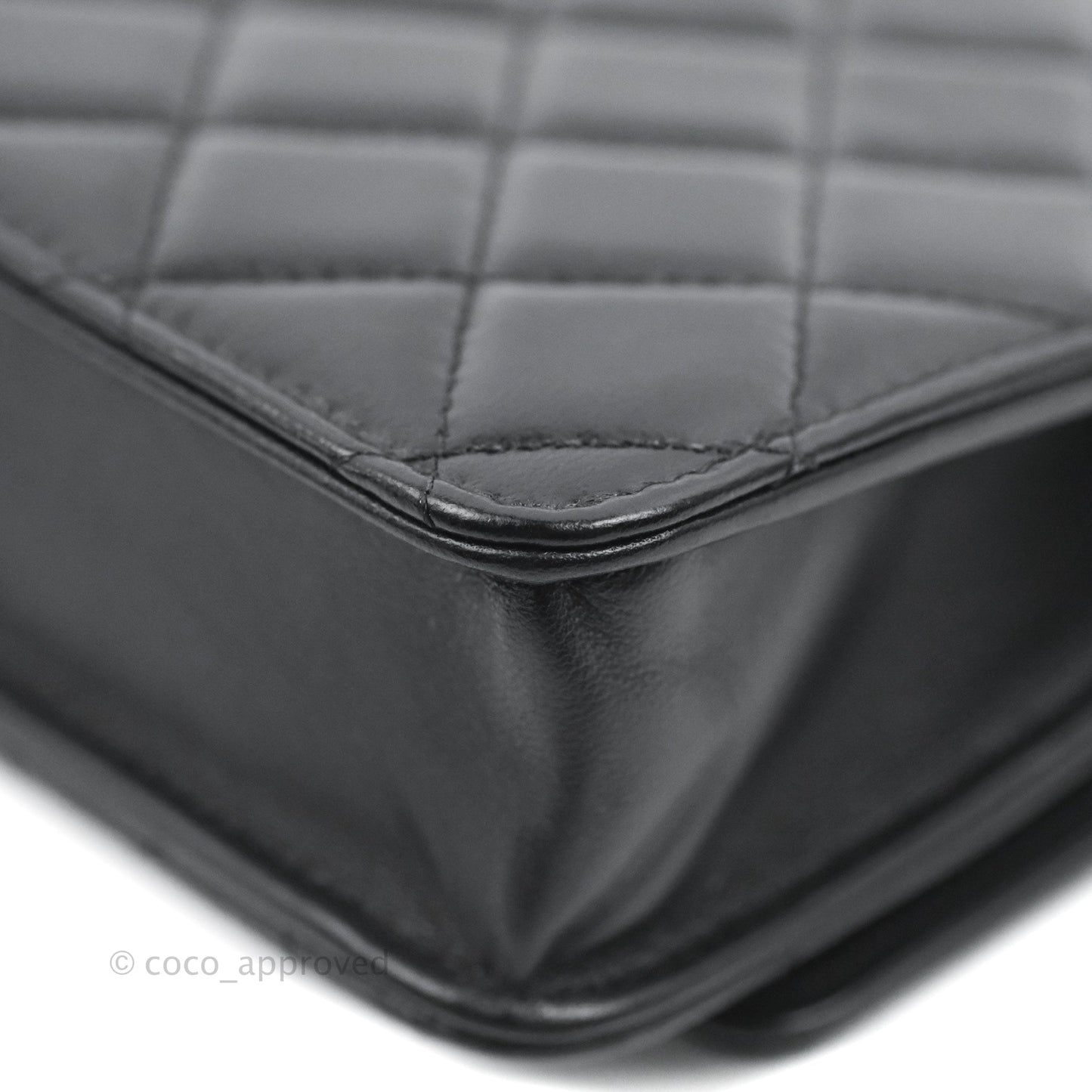 Chanel Trendy CC WOC Black Lambskin Gold Hardware