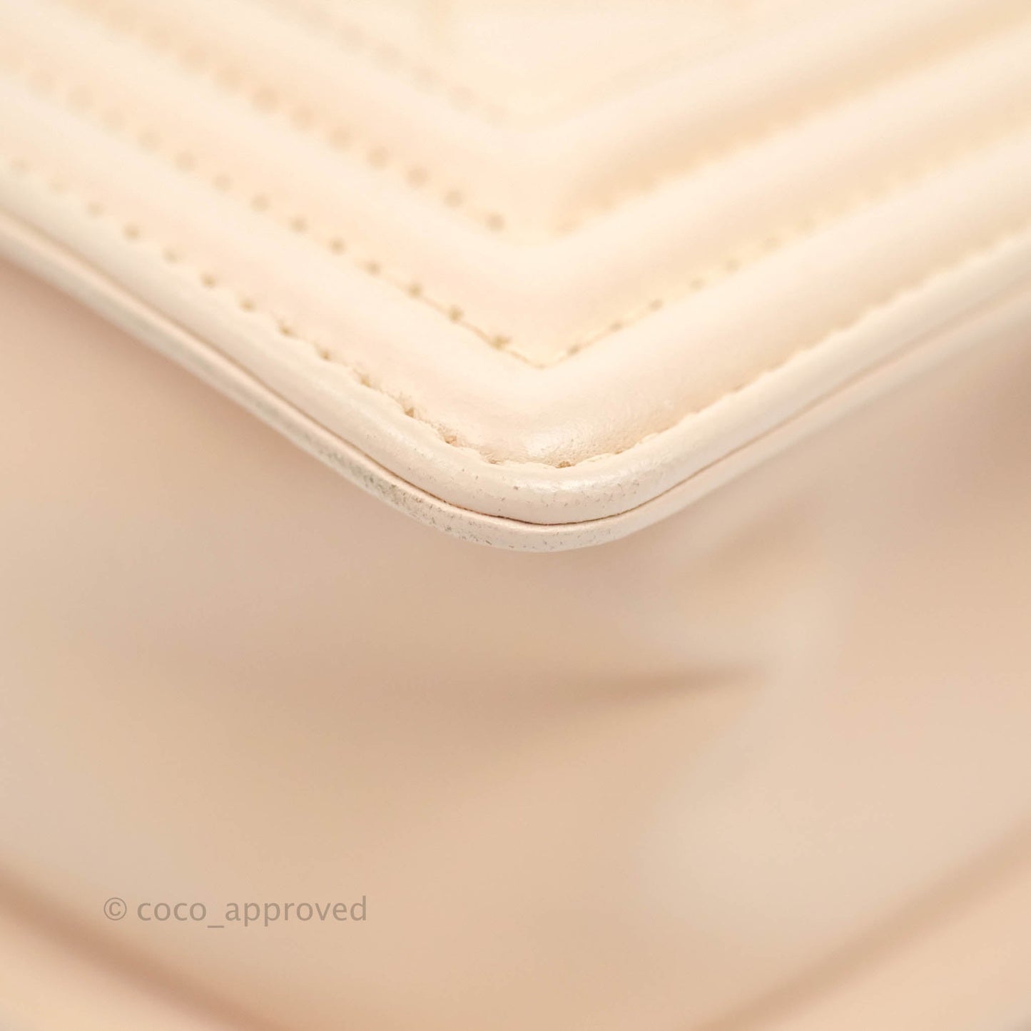 Chanel Boy Small Light Beige Pink Calfskin Ruthenium Hardware