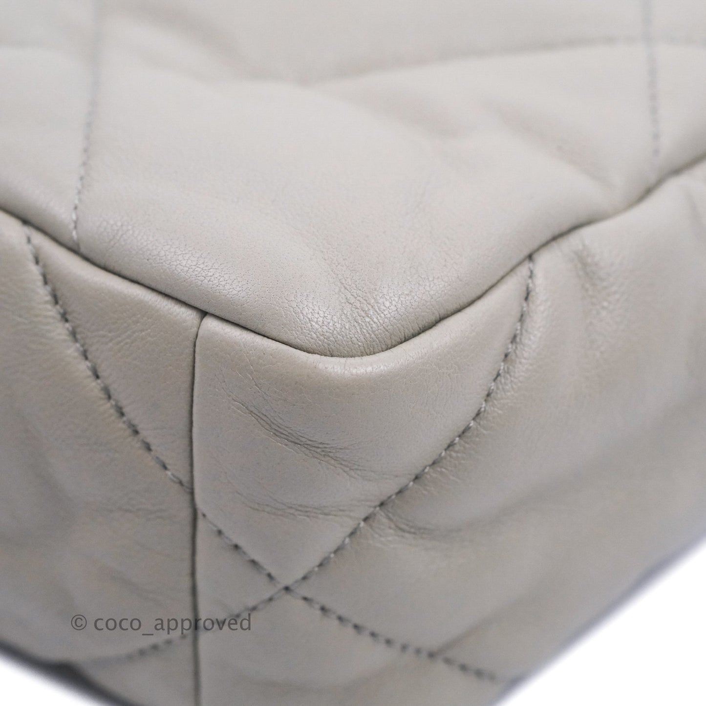 Chanel 19 Small Grey Mixed Hardware 22C