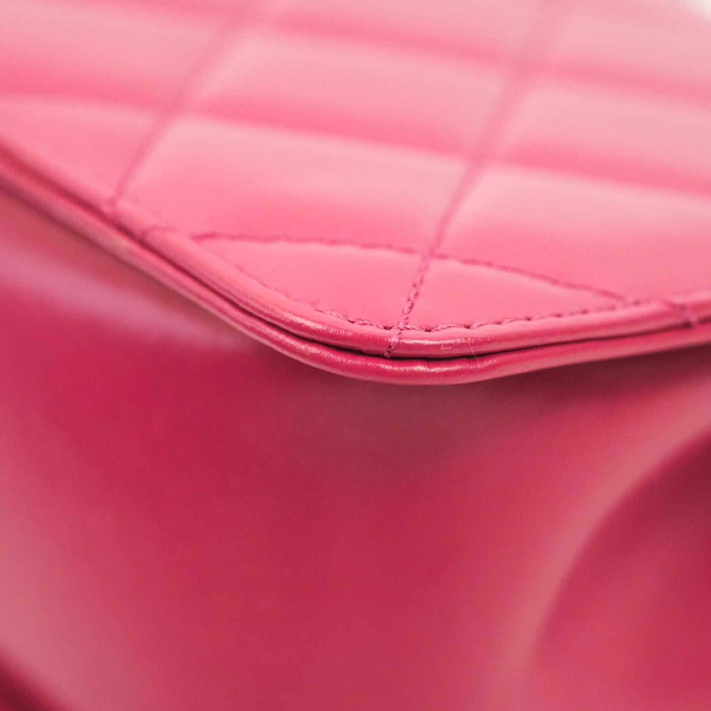 Chanel Quilted Mini Perfect Fit Adjustable Pink Calfskin Aged Gold Hardware 21A