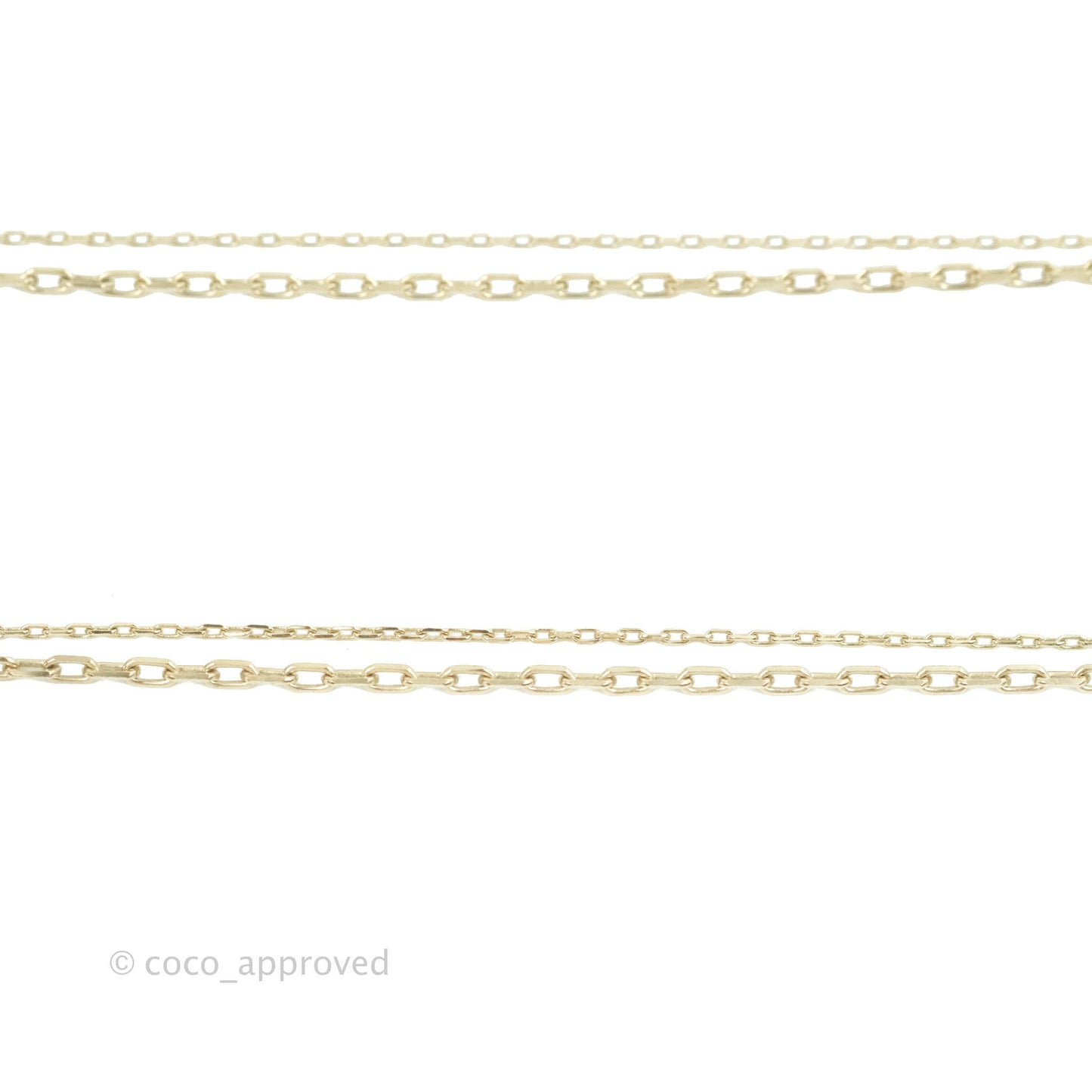 Chanel I love Chanel Necklace Gold Tone 17P