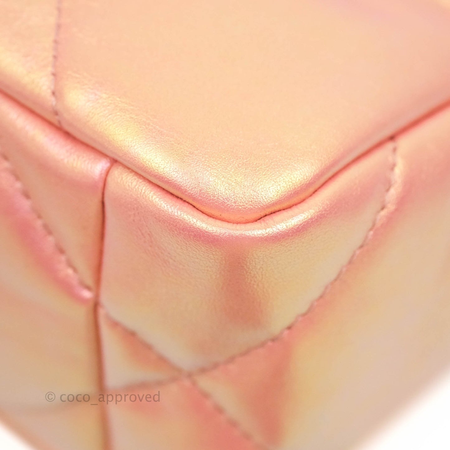 Chanel 19 Small Metallic Pink Mixed Hardware