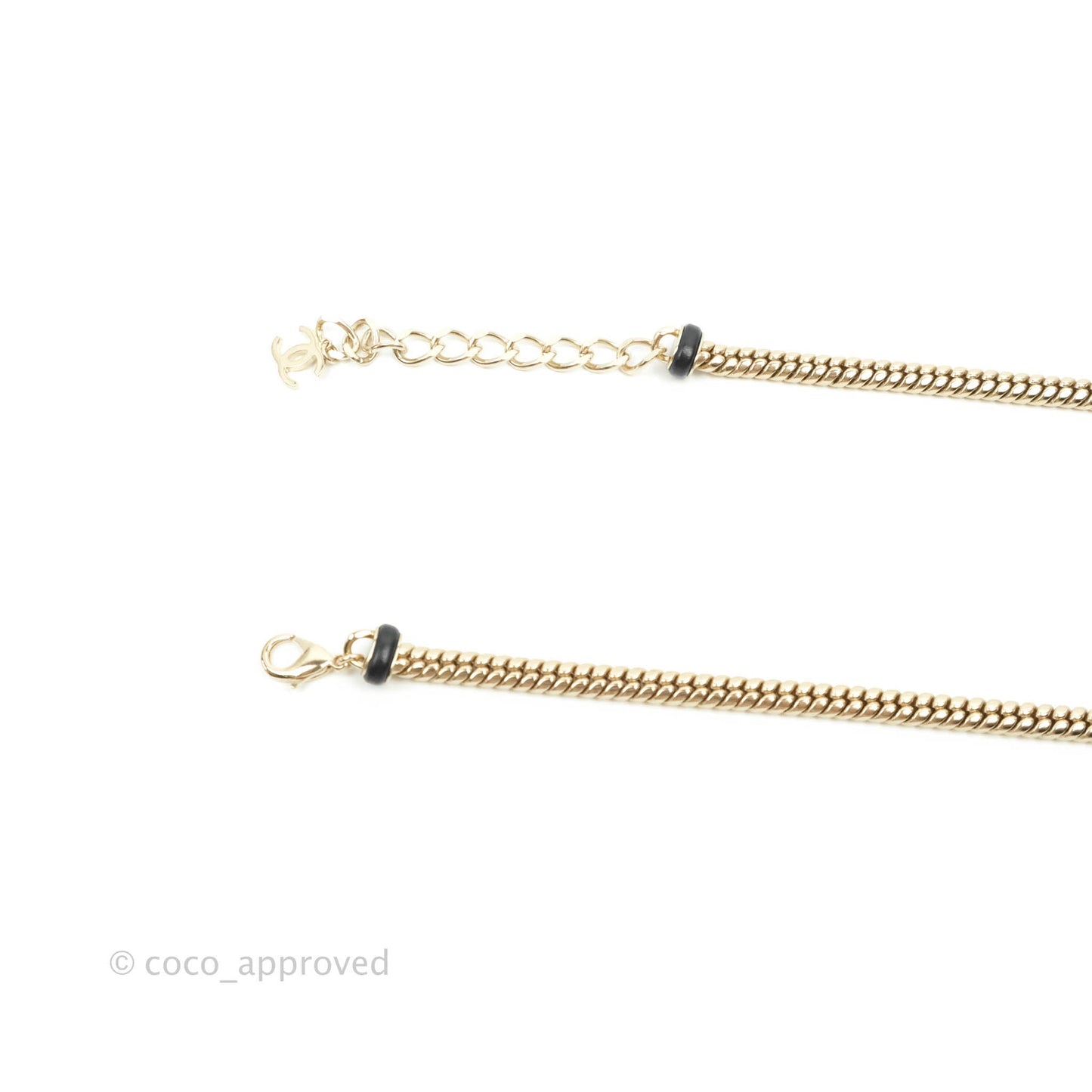 Chanel CC Turnlock Chain Belt Gold Hardware 21S