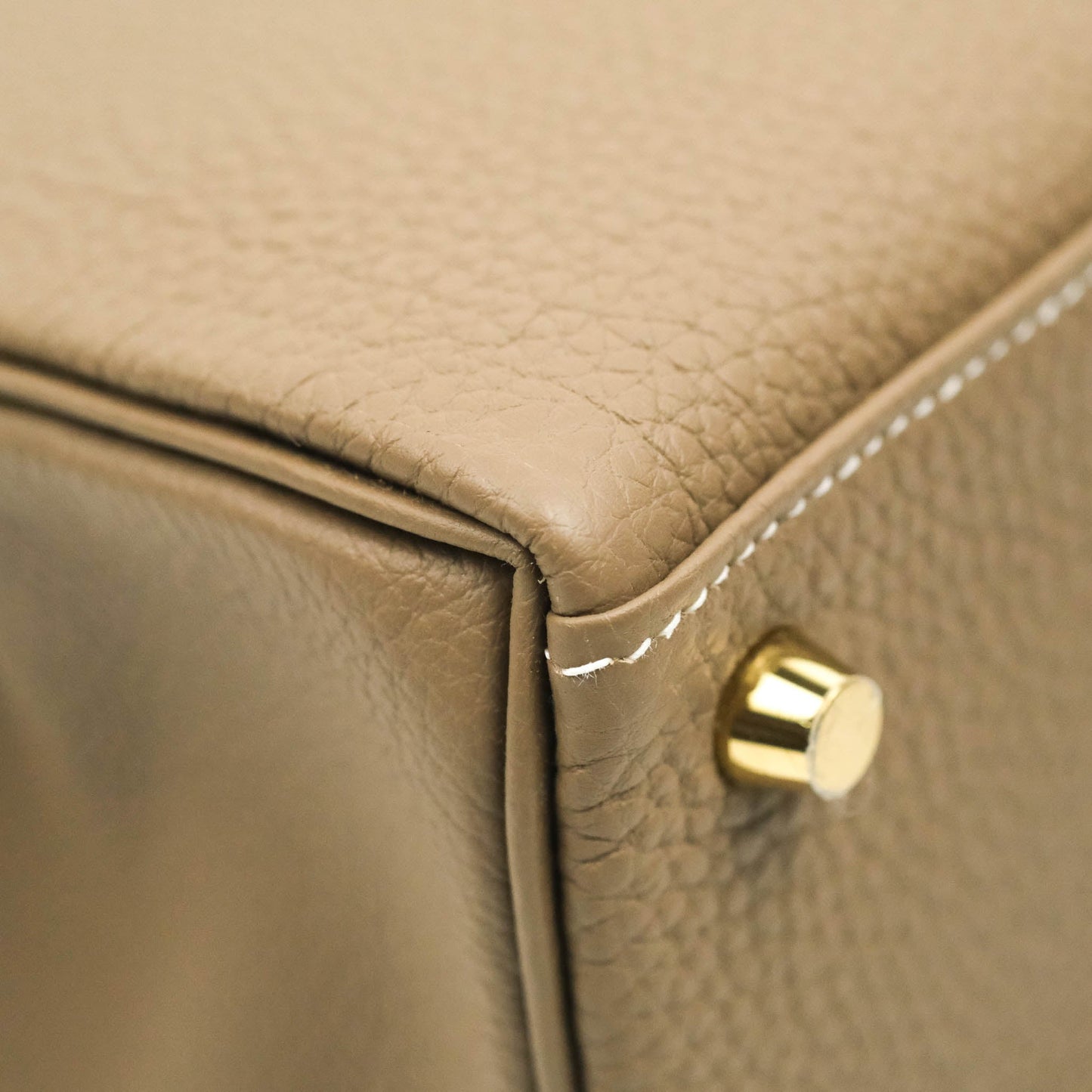 [DM to purchase] Hermès Retourne Kelly 25 Etoupe 18 Veau Togo Gold Hardware