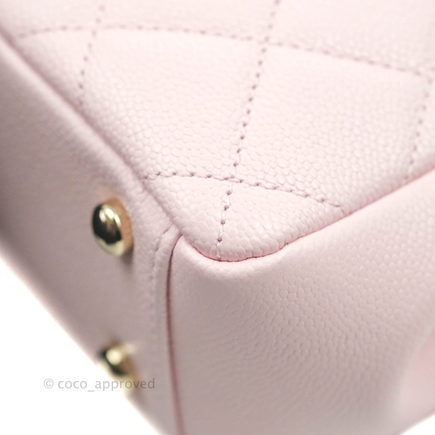 Chanel Quilted Small Business Affinity Flap Pink Caviar Gold Hardware