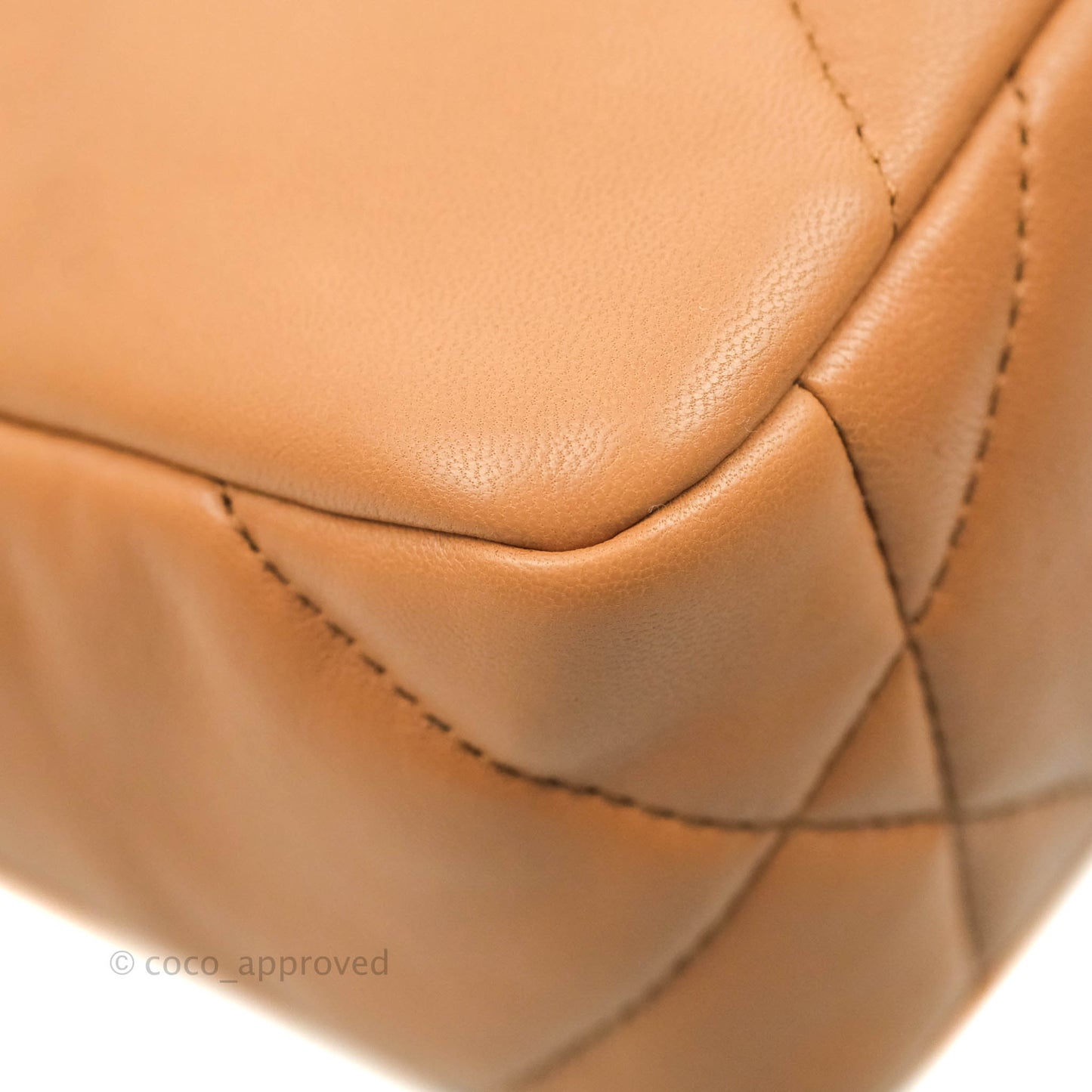 Chanel 19 Small Caramel Dark Beige Lambskin Mixed Hardware 21K