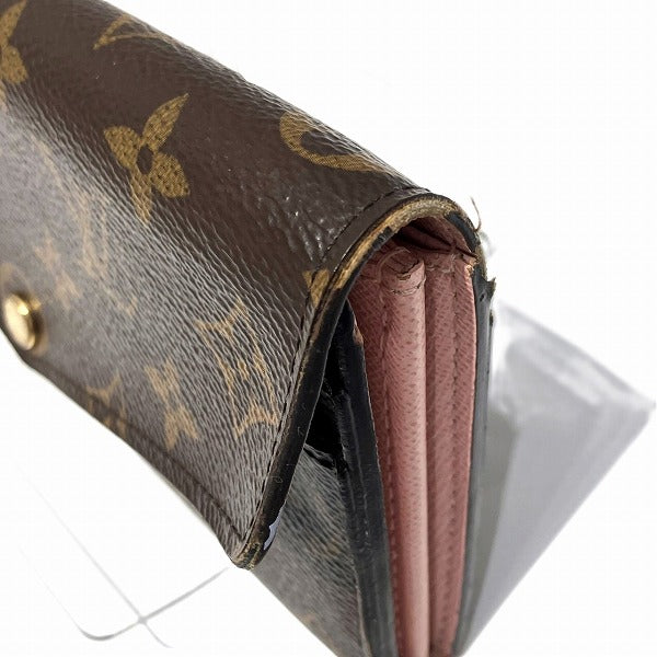 Louis Vuitton Monogram Wallet Rose Ballerine M62235