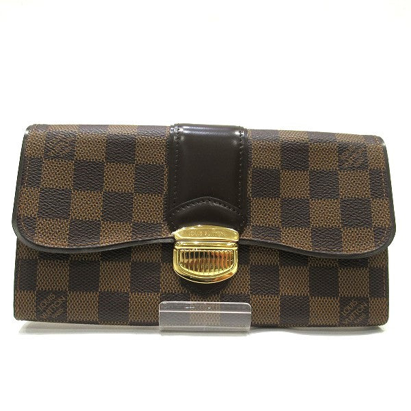 Louis Vuitton Damier Sistina Long Wallet N61747
